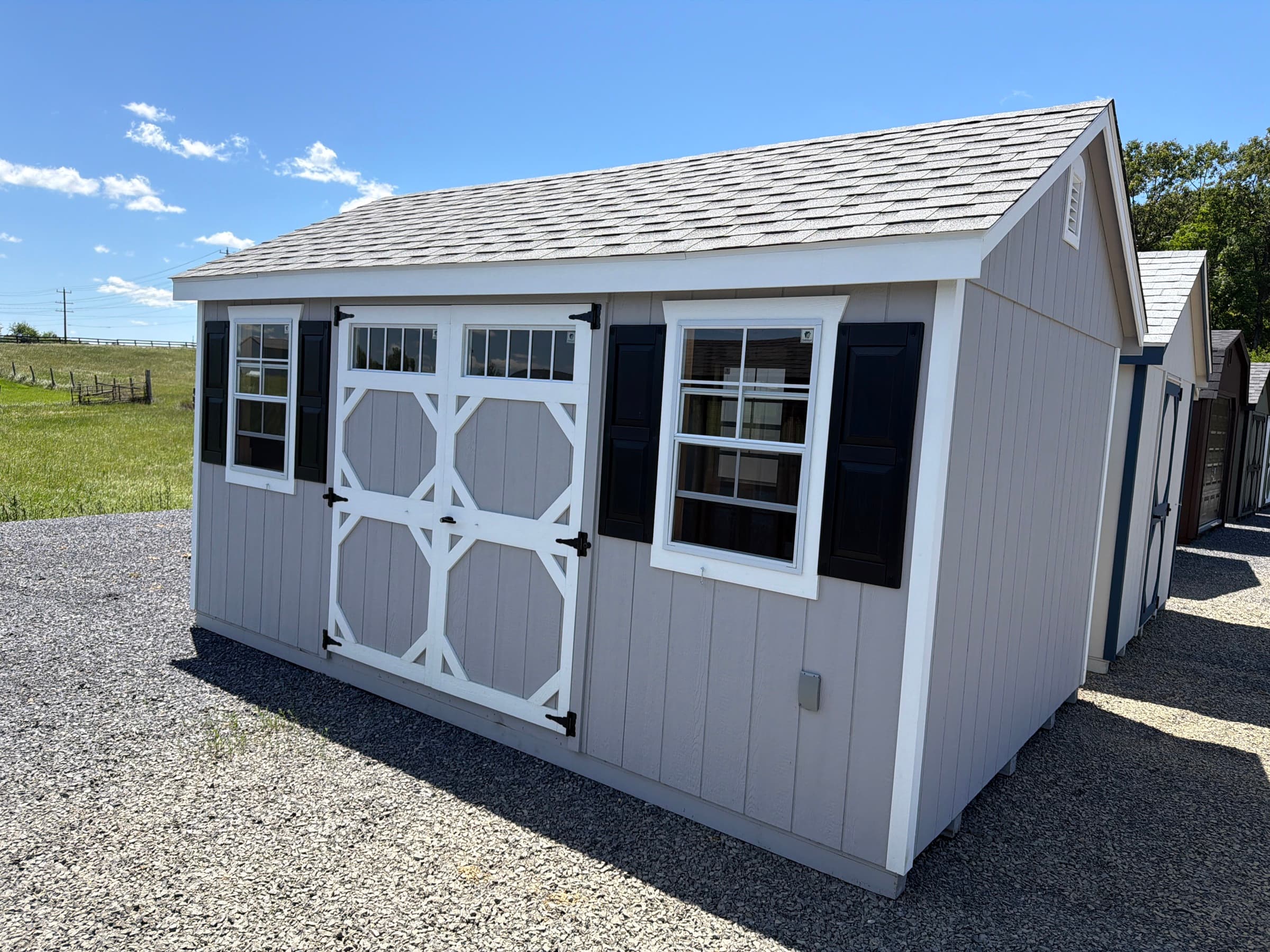 10x16 A-Frame Shed for sale