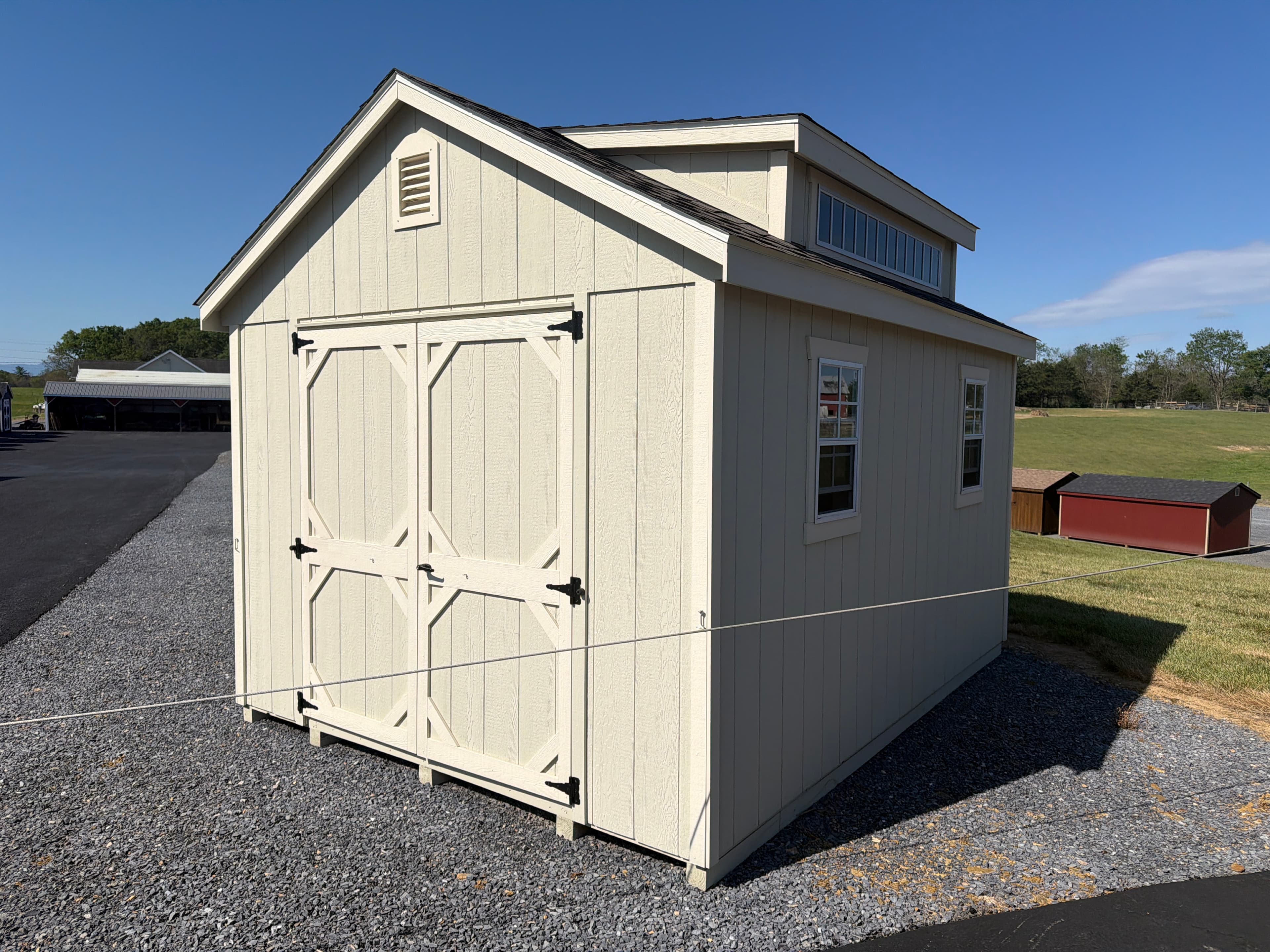 10x14 A-Frame Shed for sale