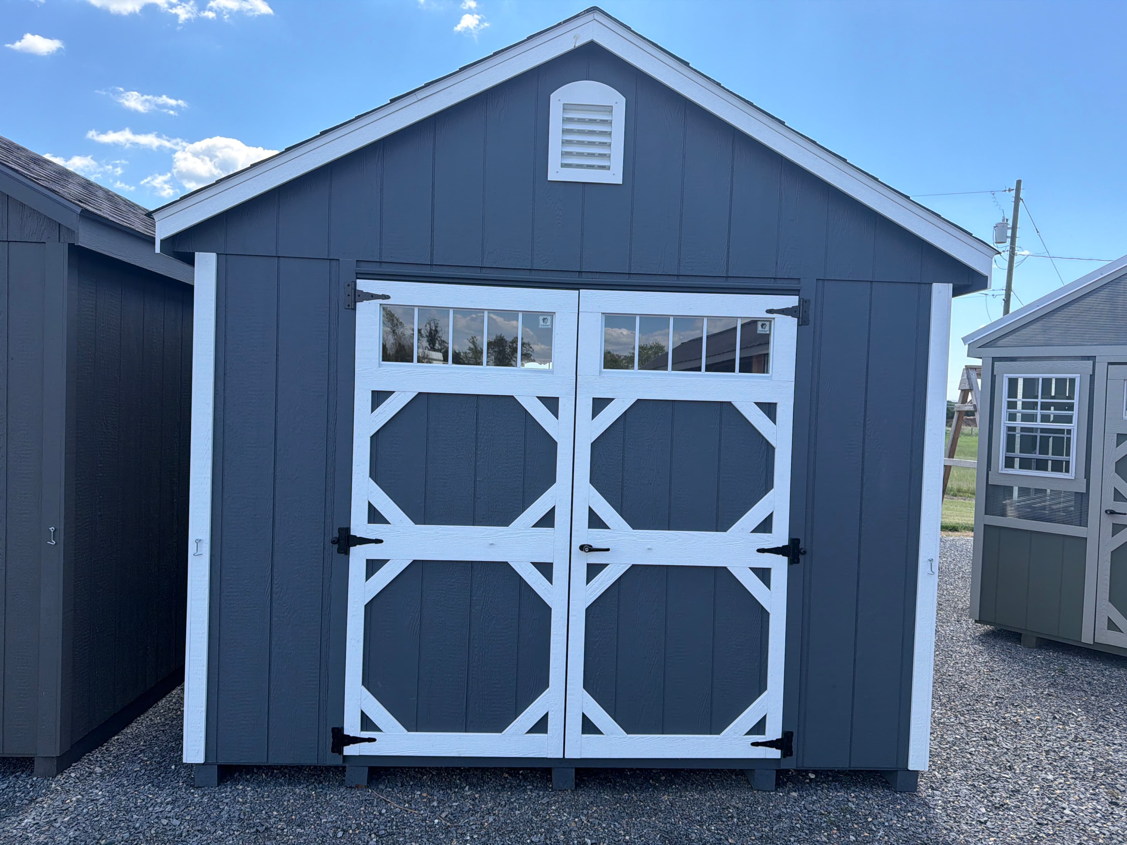 10x14 A-Frame Shed for sale
