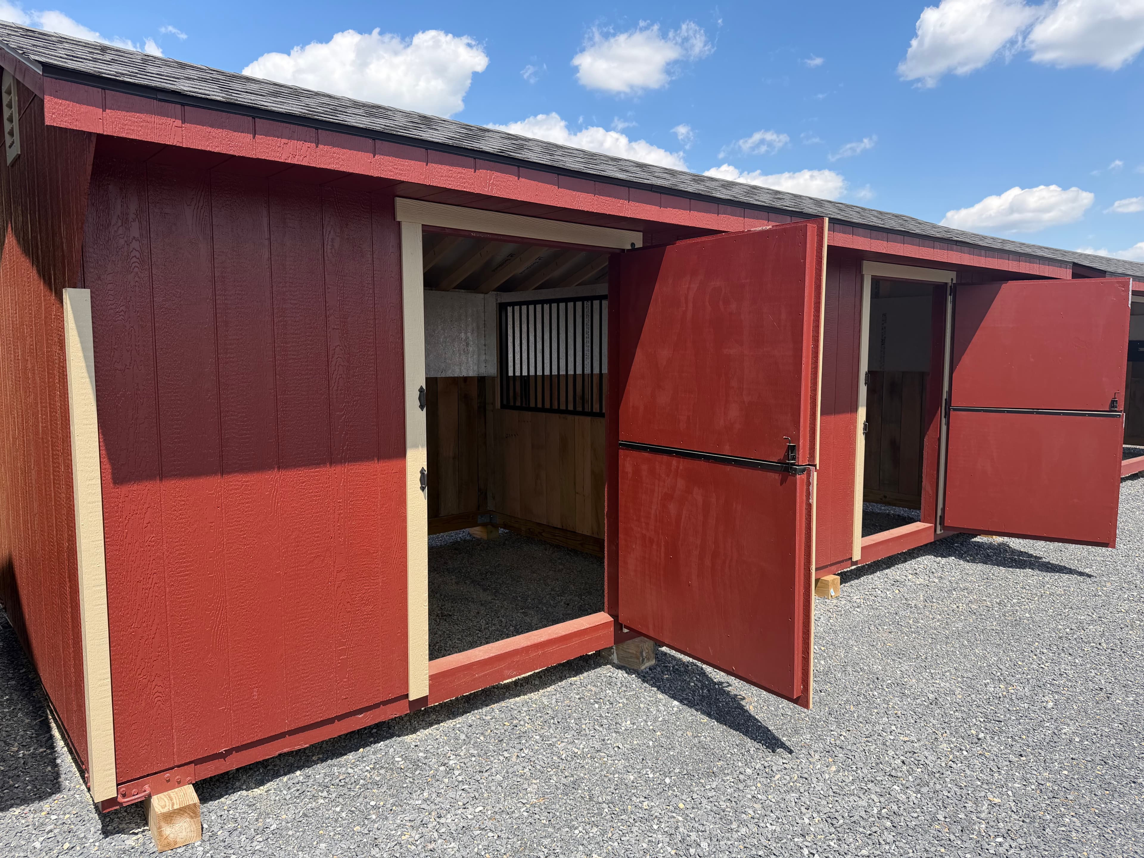 10x24 Row Barn for sale