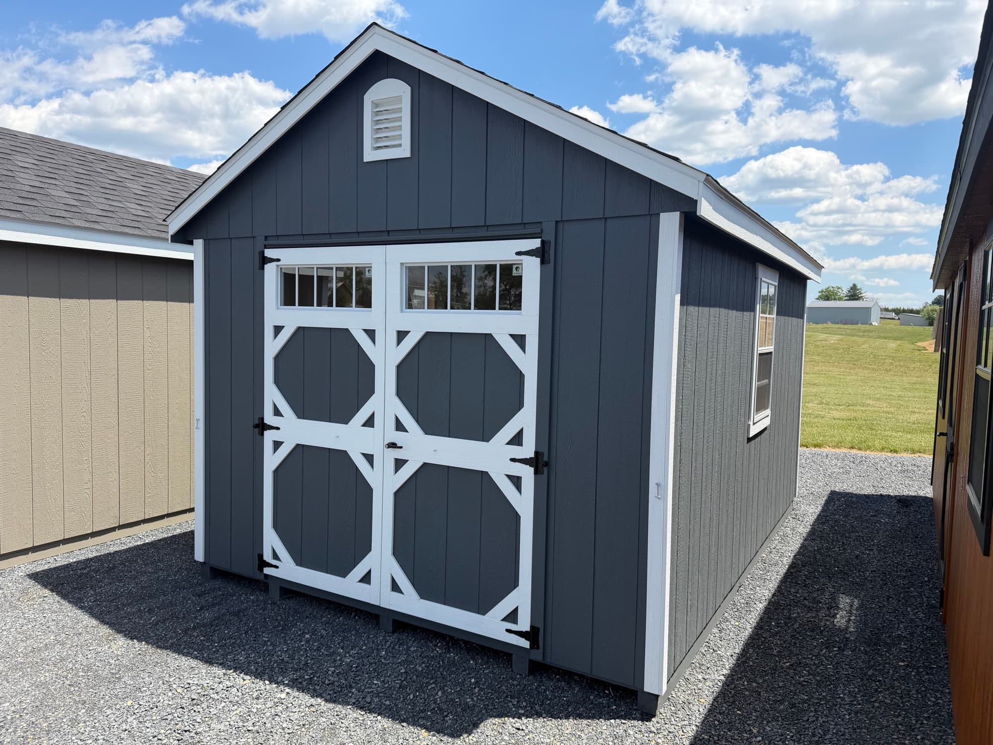 10x14 A-Frame Shed for sale