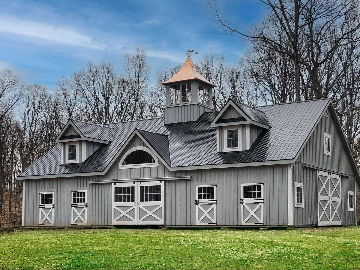 Amish-built high country barn for sale in the Shenandoah Valley