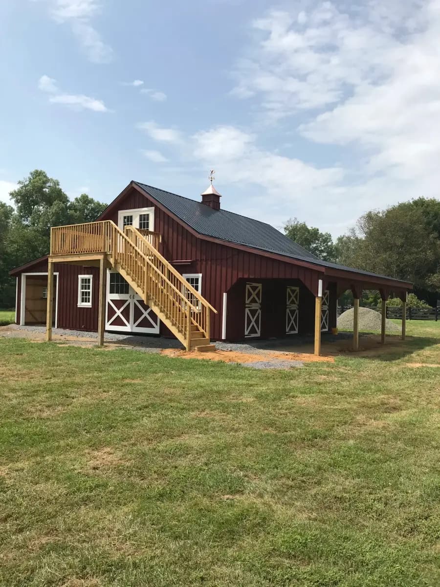 Amish-built barns for sale in the Shenandoah Valley