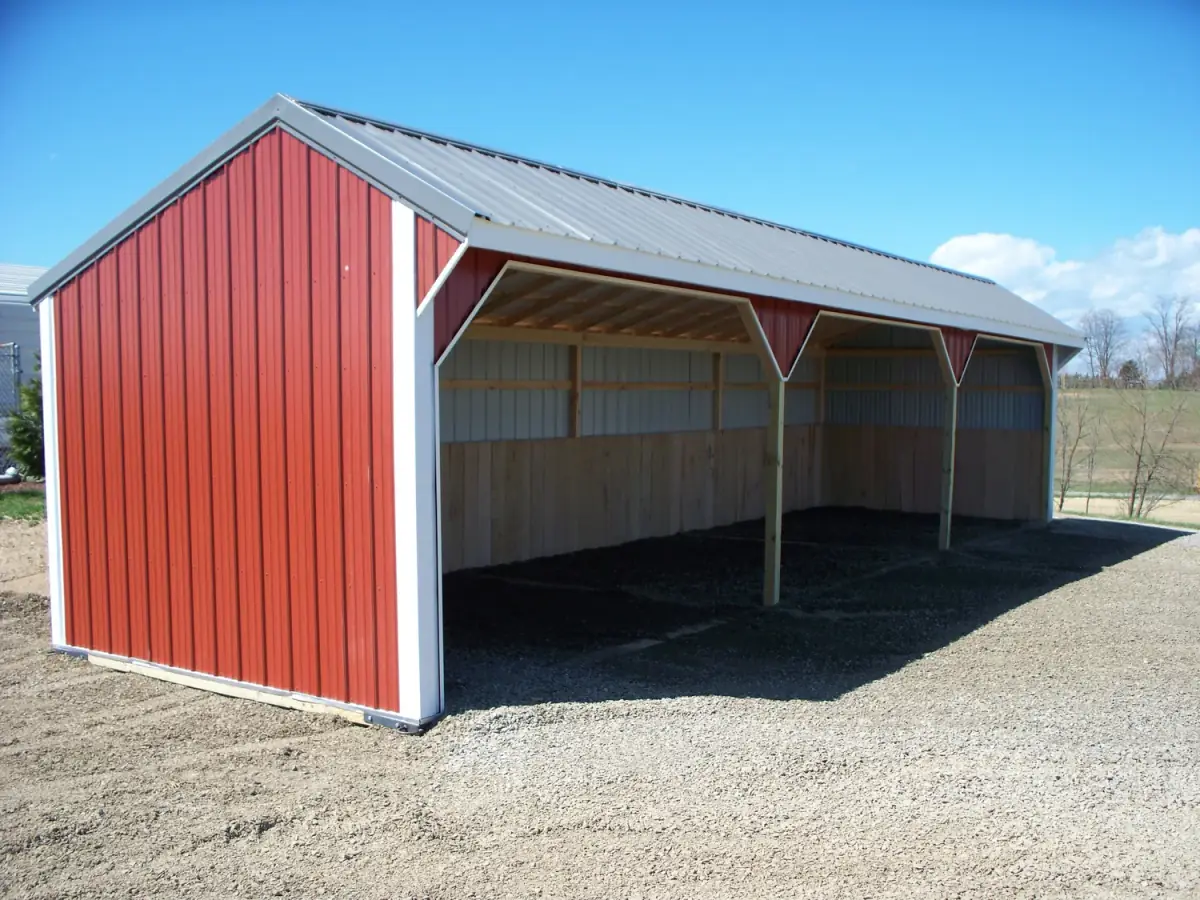 Amish-built run ins for sale in the Shenandoah Valley