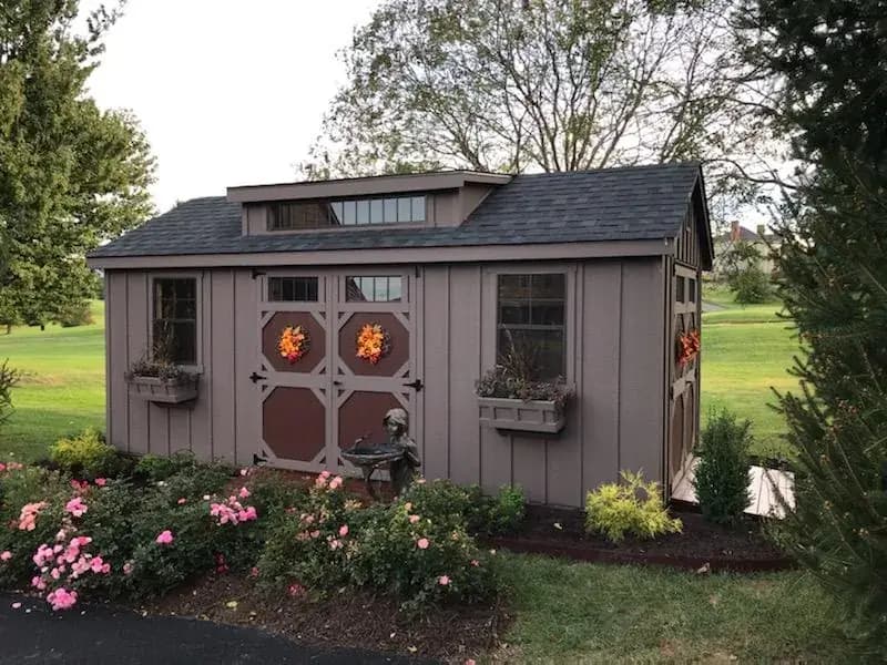 Amish-built storage sheds for sale in the Shenandoah Valley