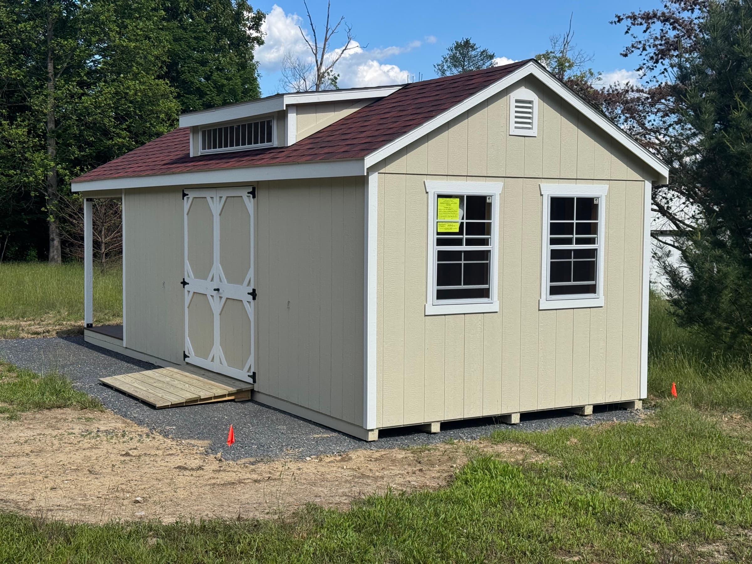 A-Frame Delivered to Berkeley Springs, West Virginia, VA