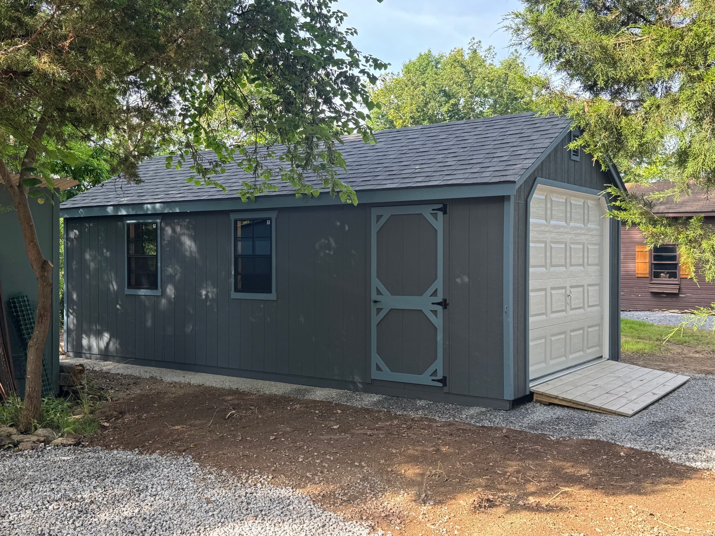 A-Frame Delivered to Bluemont, VA