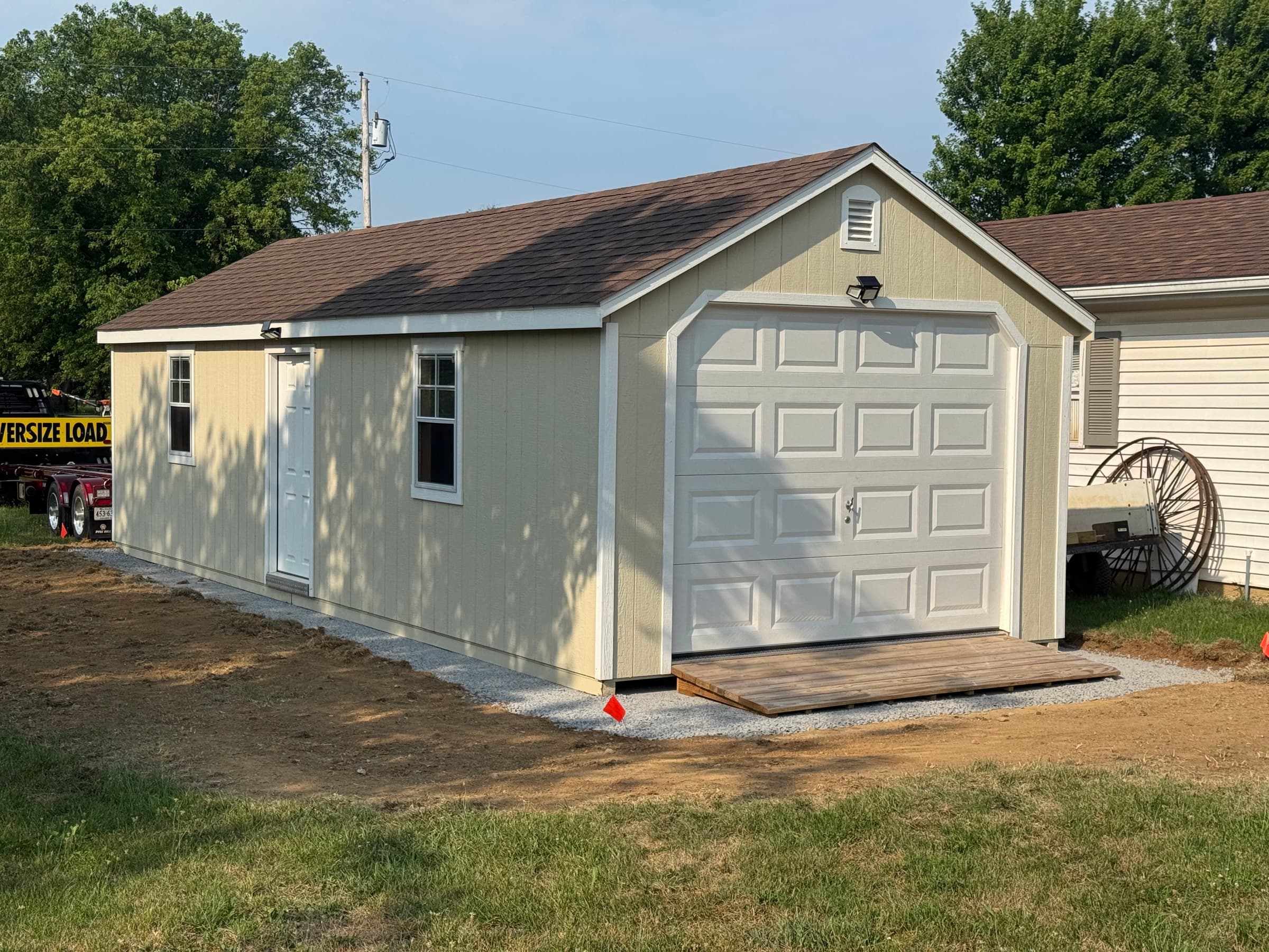 Susan and Harold Score a Sweet Deal on a 12x32 A-Frame in Bunker Hill