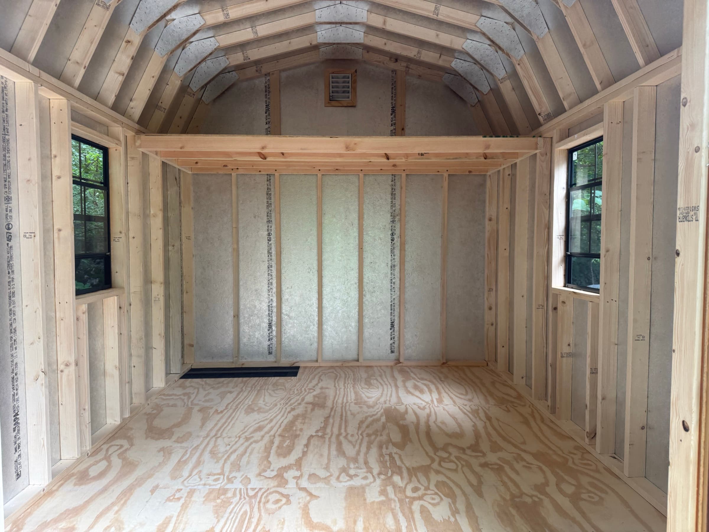 A Cedar Barn Shed Gives Kenny & Lisa's Garage Room to Breathe in Winchester — photo 2
