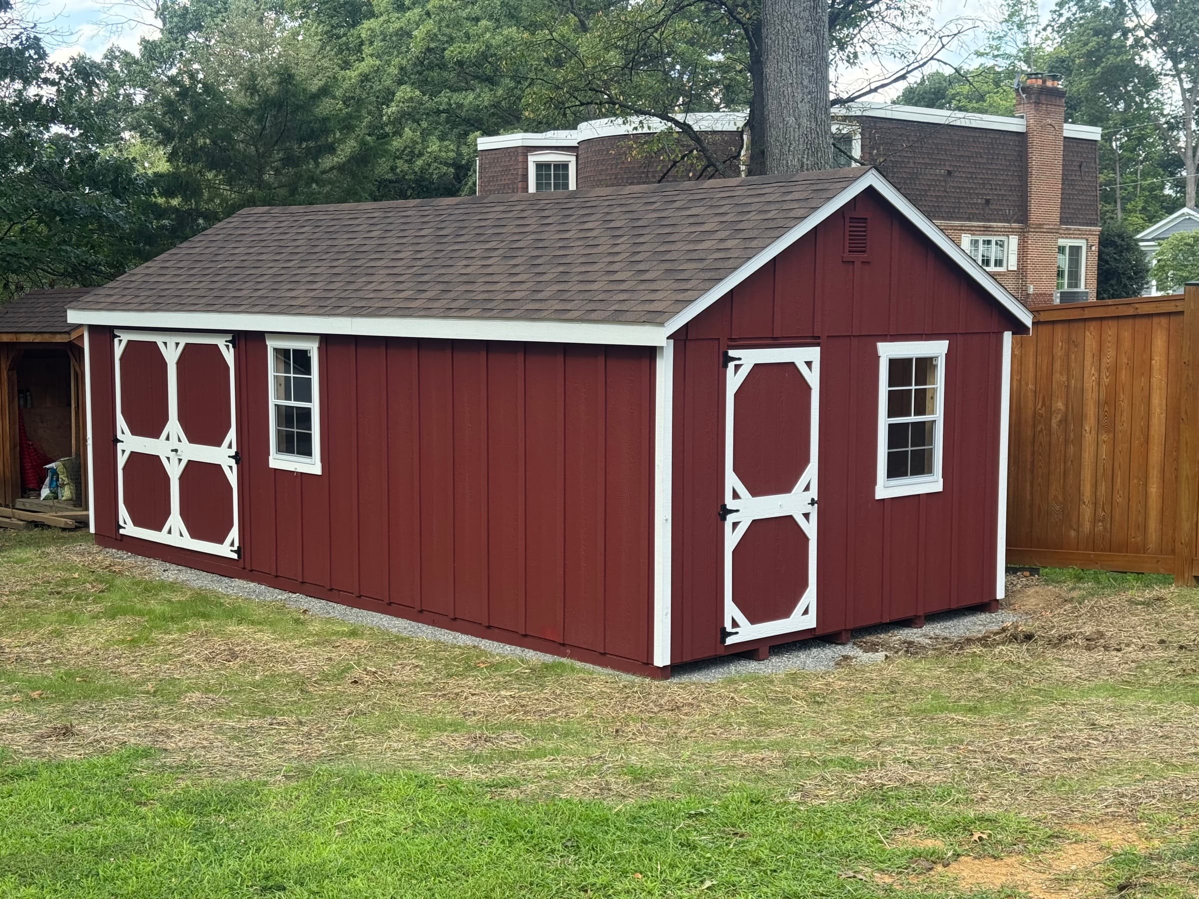 A Hard-Earned Delivery: Kevin & Trish's 12x26 A-Frame in Purcellville — photo 2