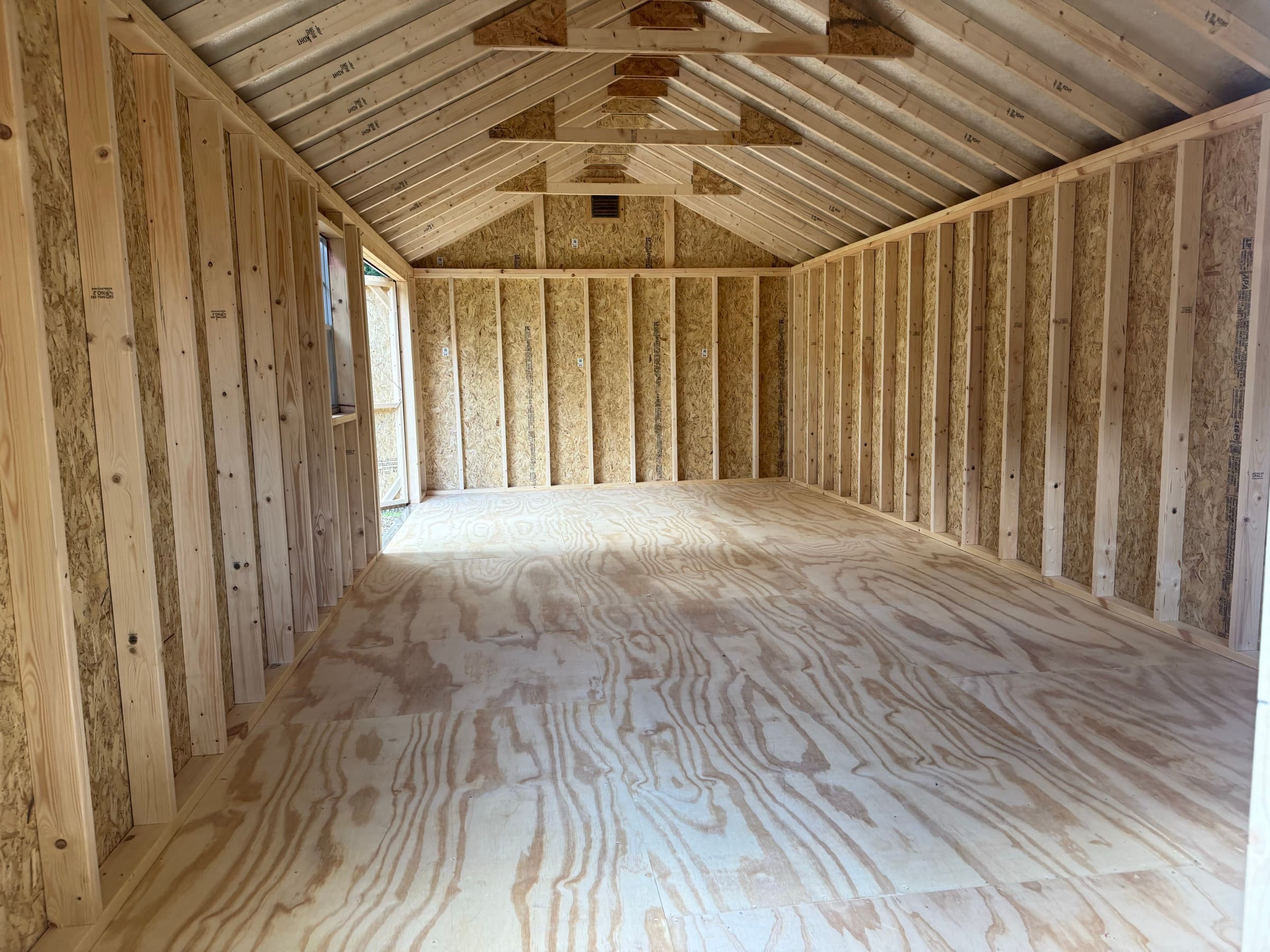 A Hard-Earned Delivery: Kevin & Trish's 12x26 A-Frame in Purcellville — photo 3