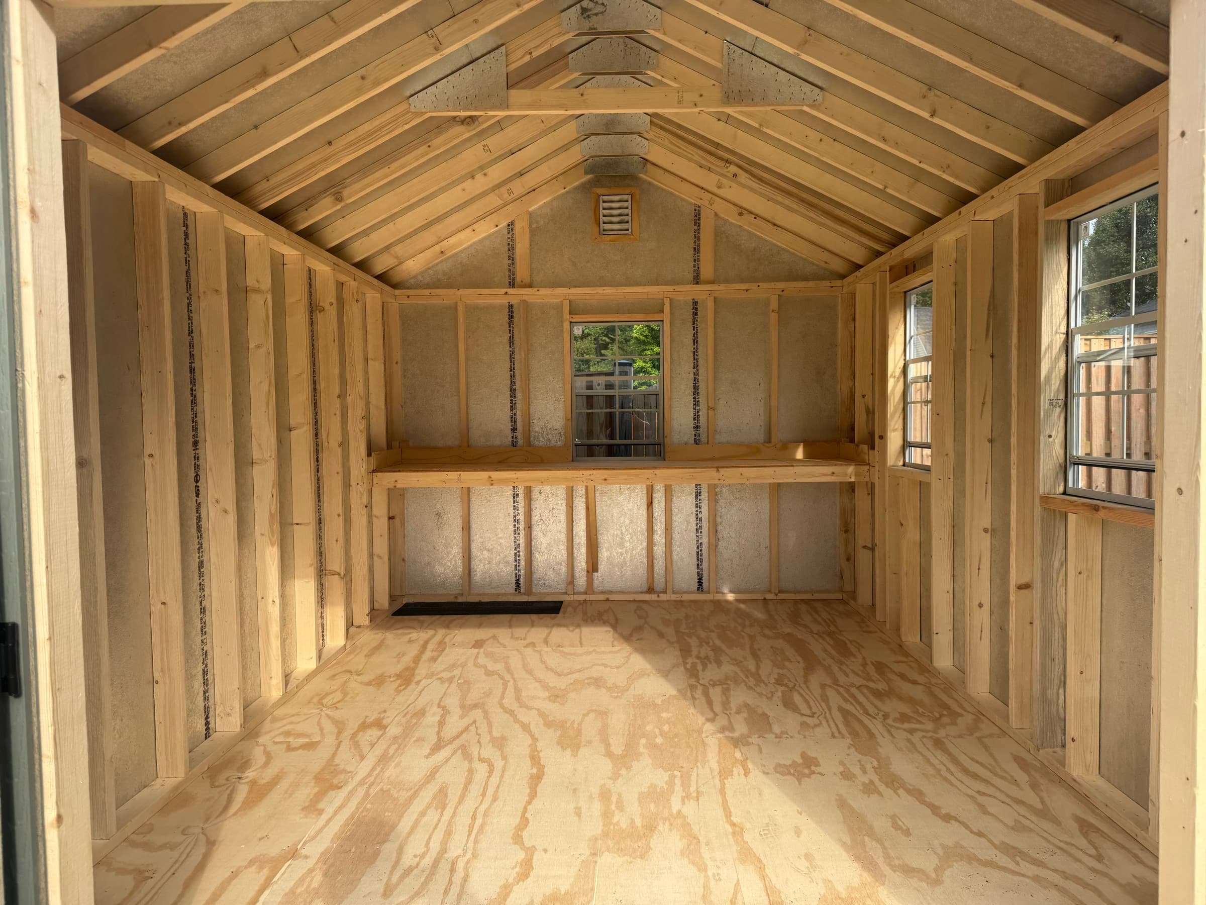 A Little More Room: Katy & Mike's New A-Frame Shed in Stephens City — photo 2