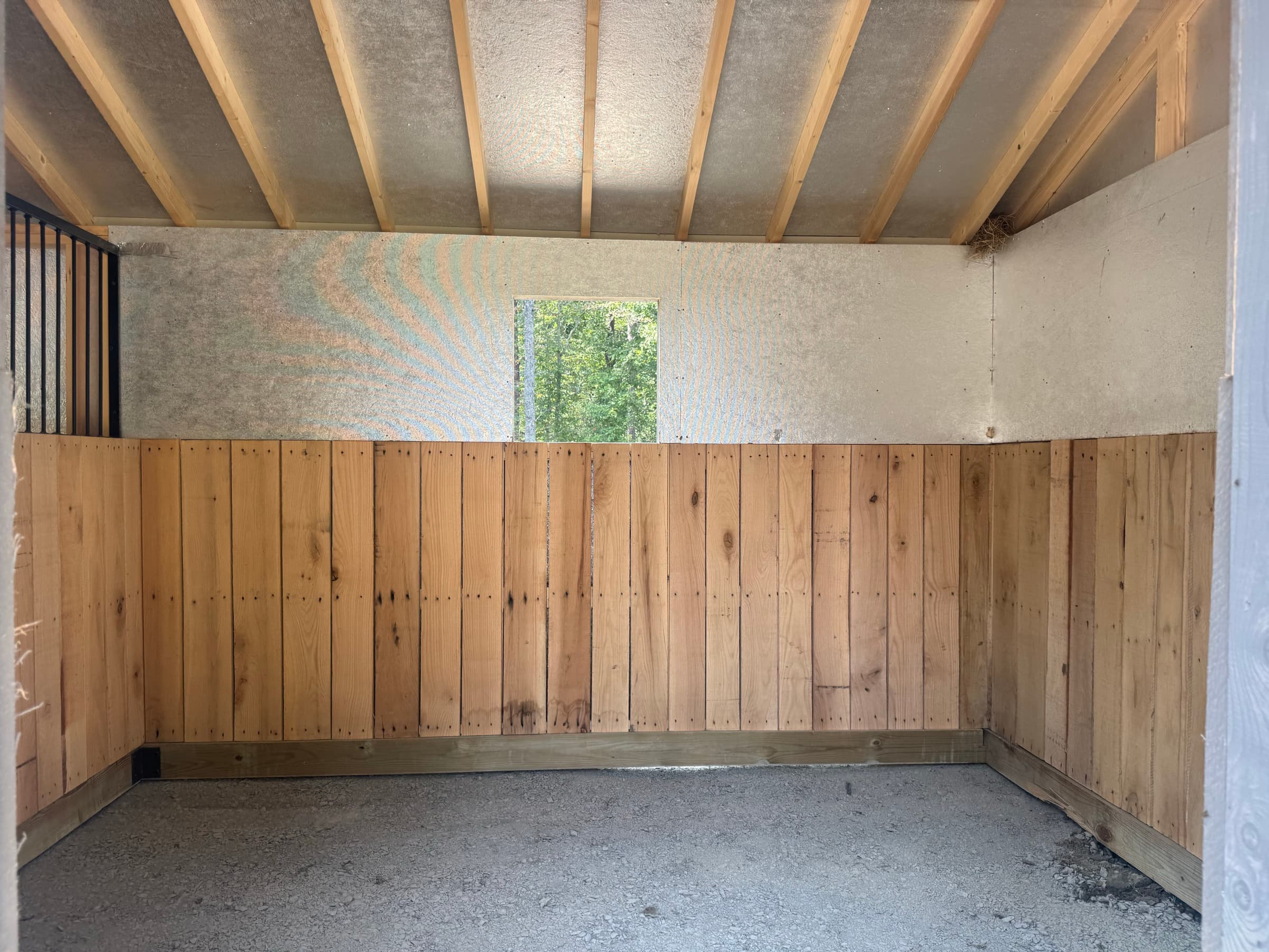 A 10x30 Row Barn Finds Its Home — and Some Happy Goats — in Goldvein — photo 2