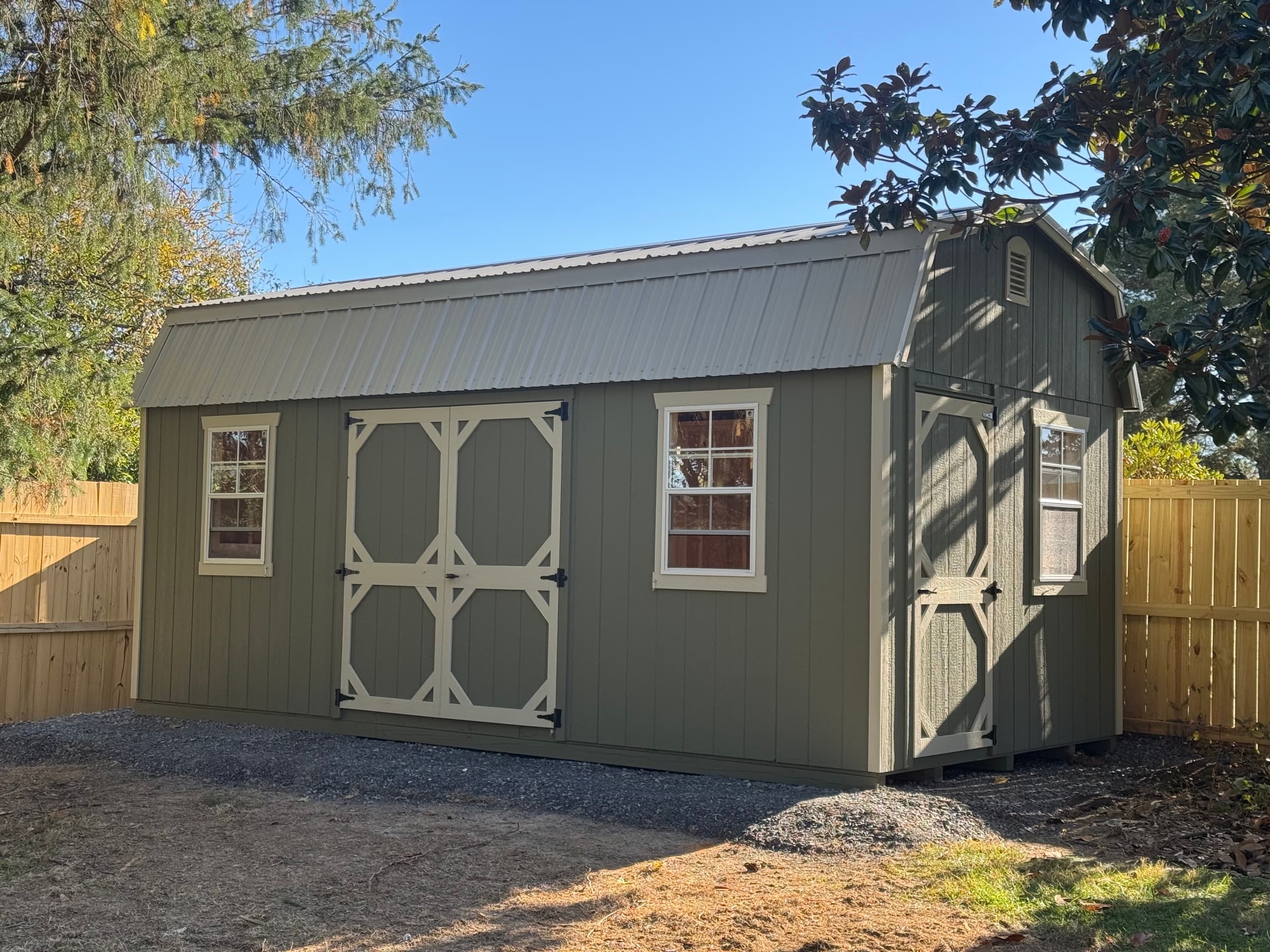 Michele's Sage Barn Shed Becomes a She Shed Retreat in Woodstock
