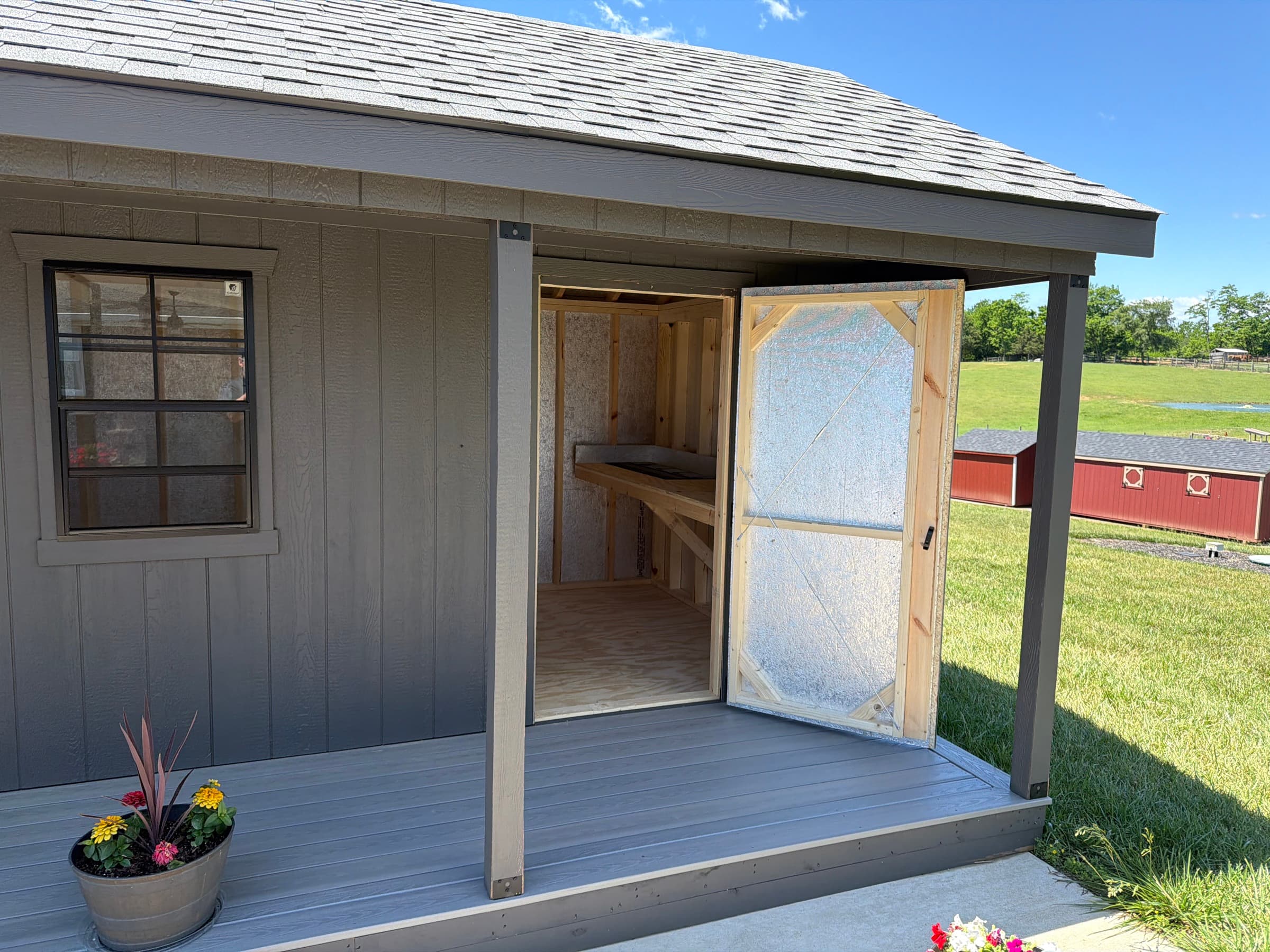 12x20 A-Frame Shed — photo 4