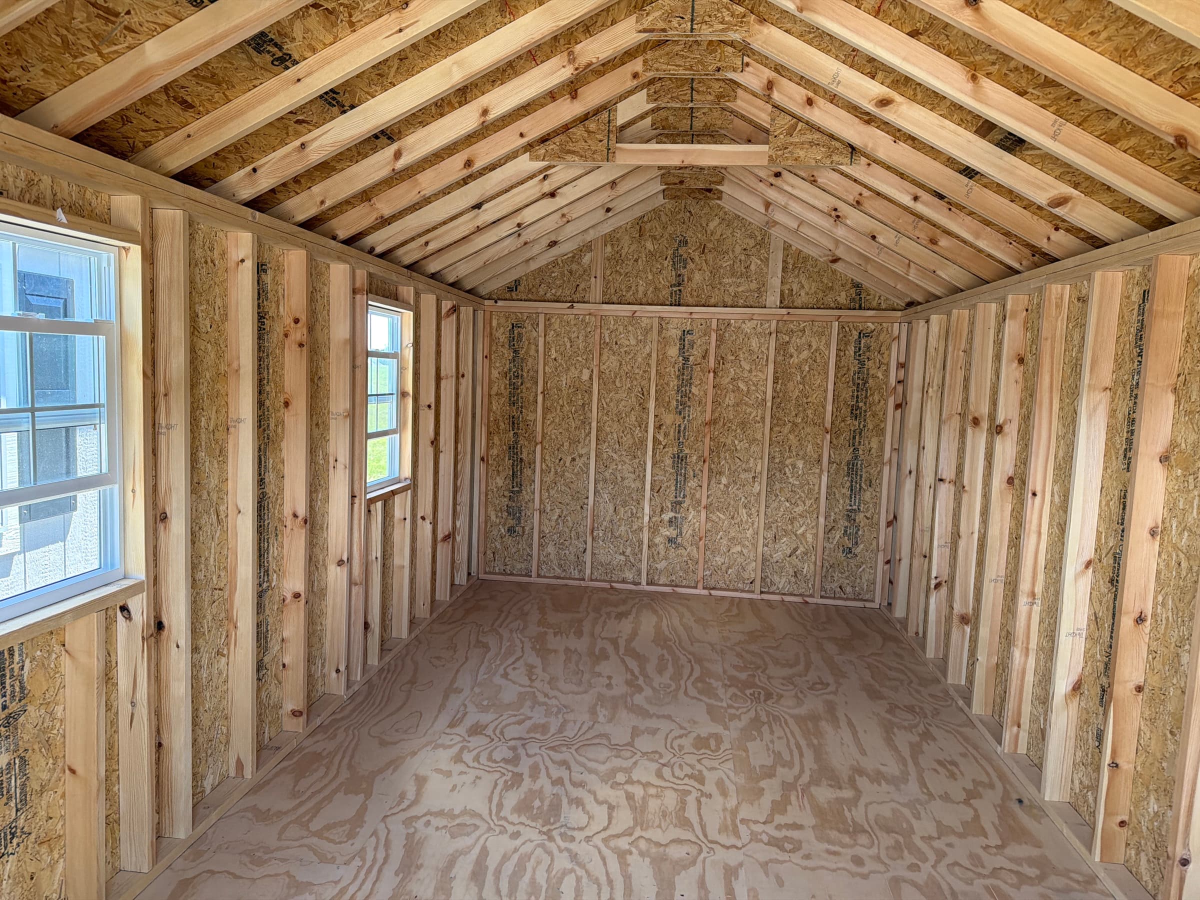 10x20 A-Frame Shed — photo 4