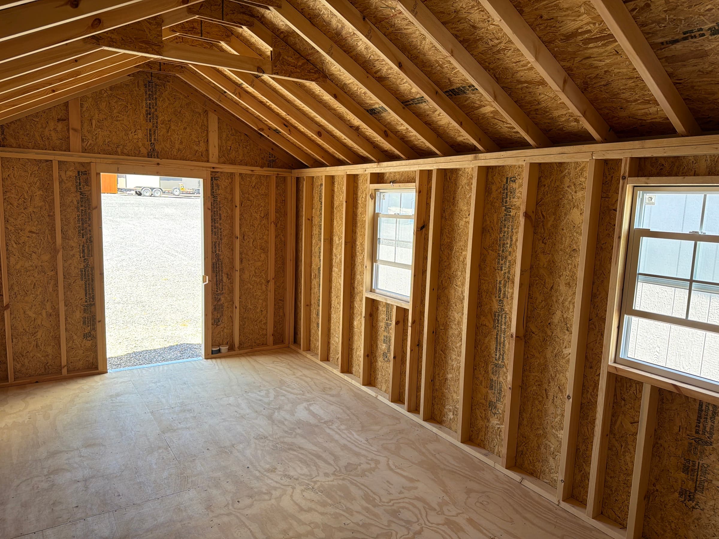 10x20 A-Frame Shed — photo 5