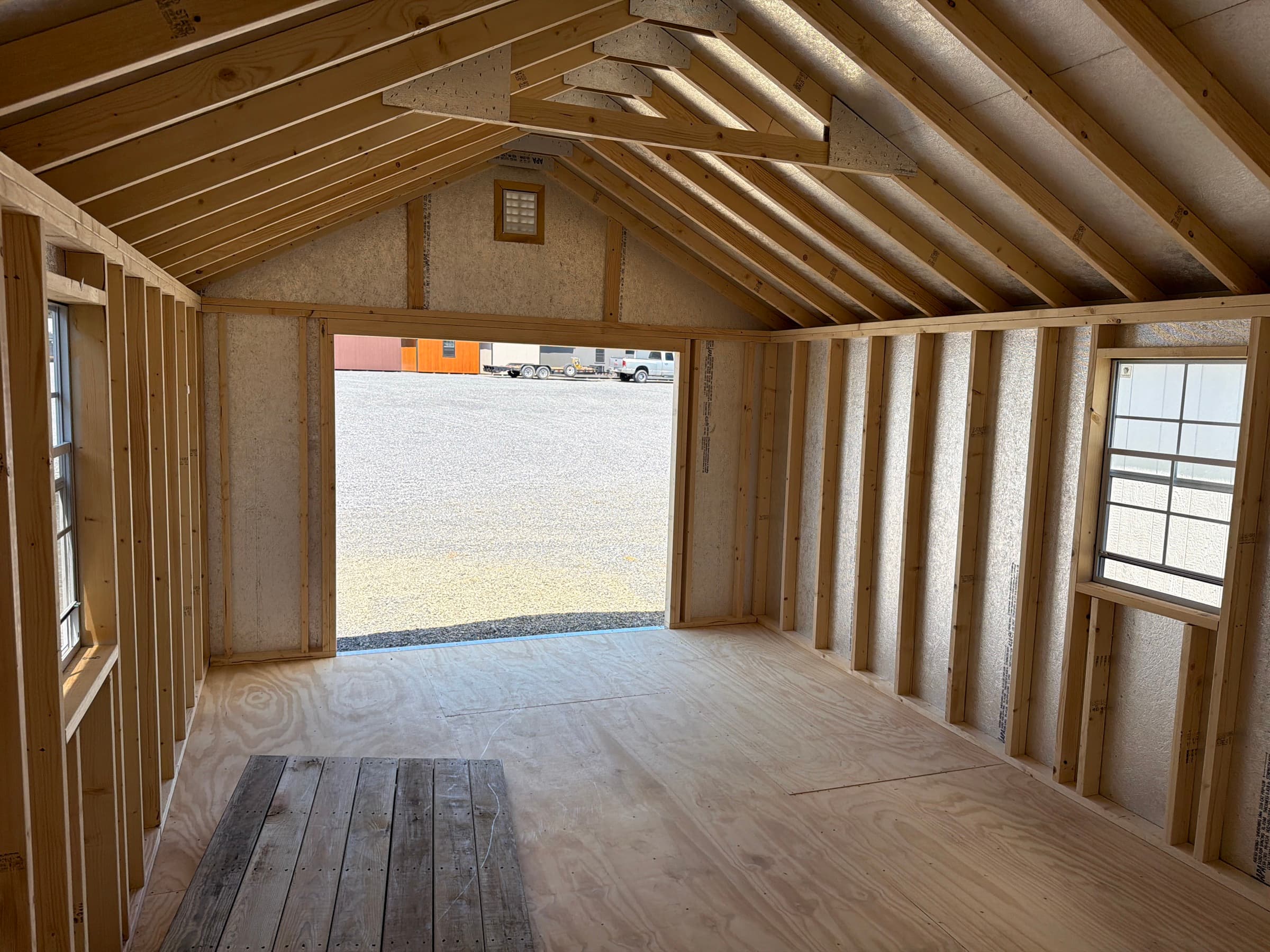 12x20 A-Frame Shed — photo 5