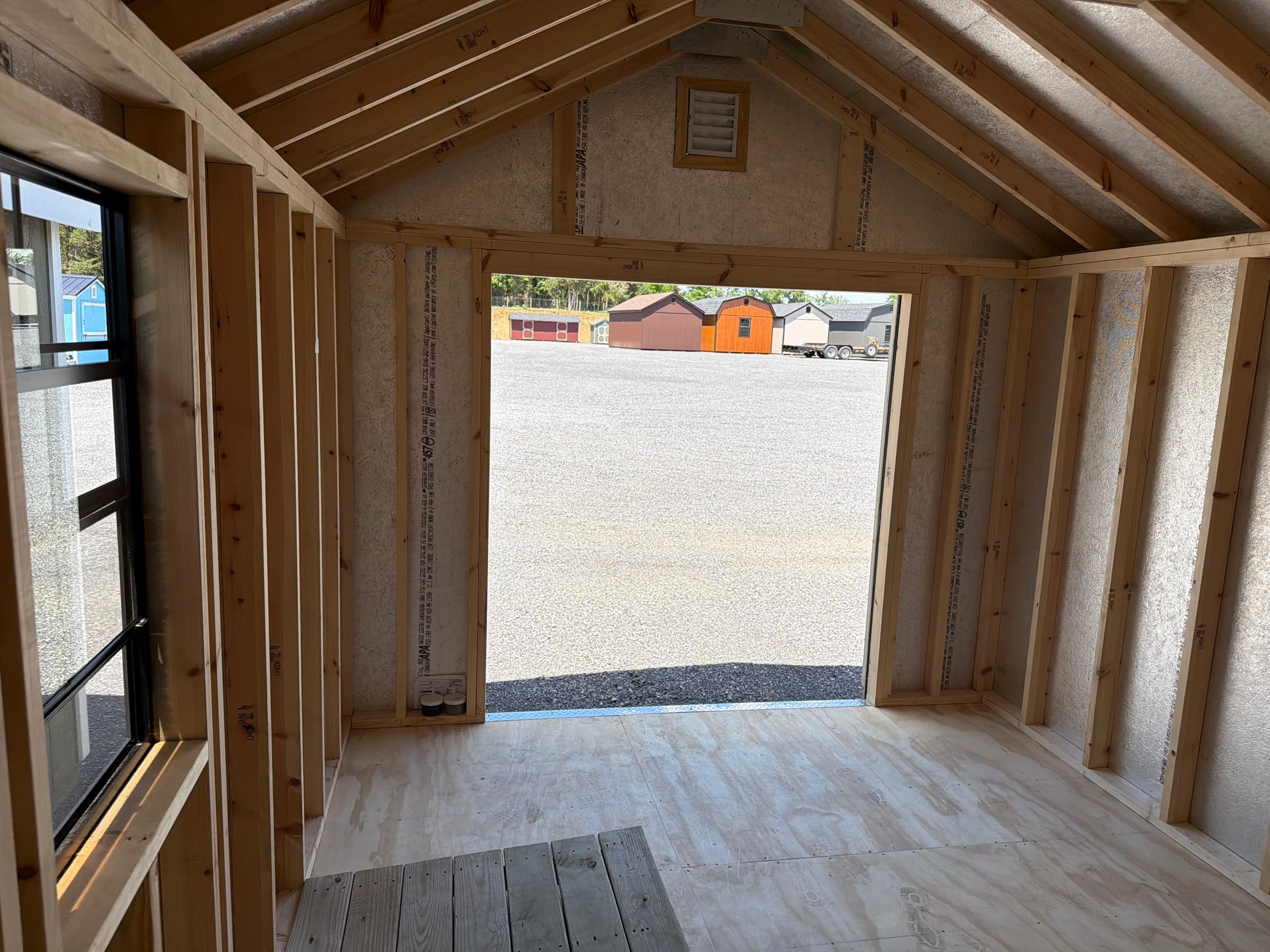 10x16 A-Frame Shed — photo 6