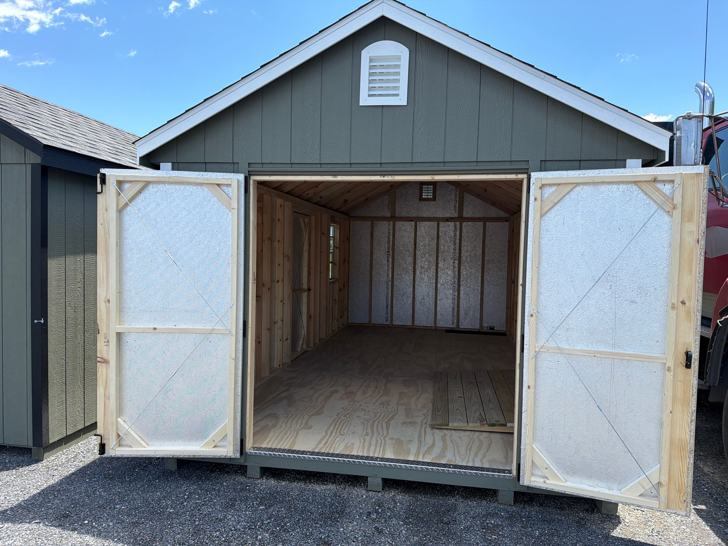 10x20 A-Frame Shed — photo 4