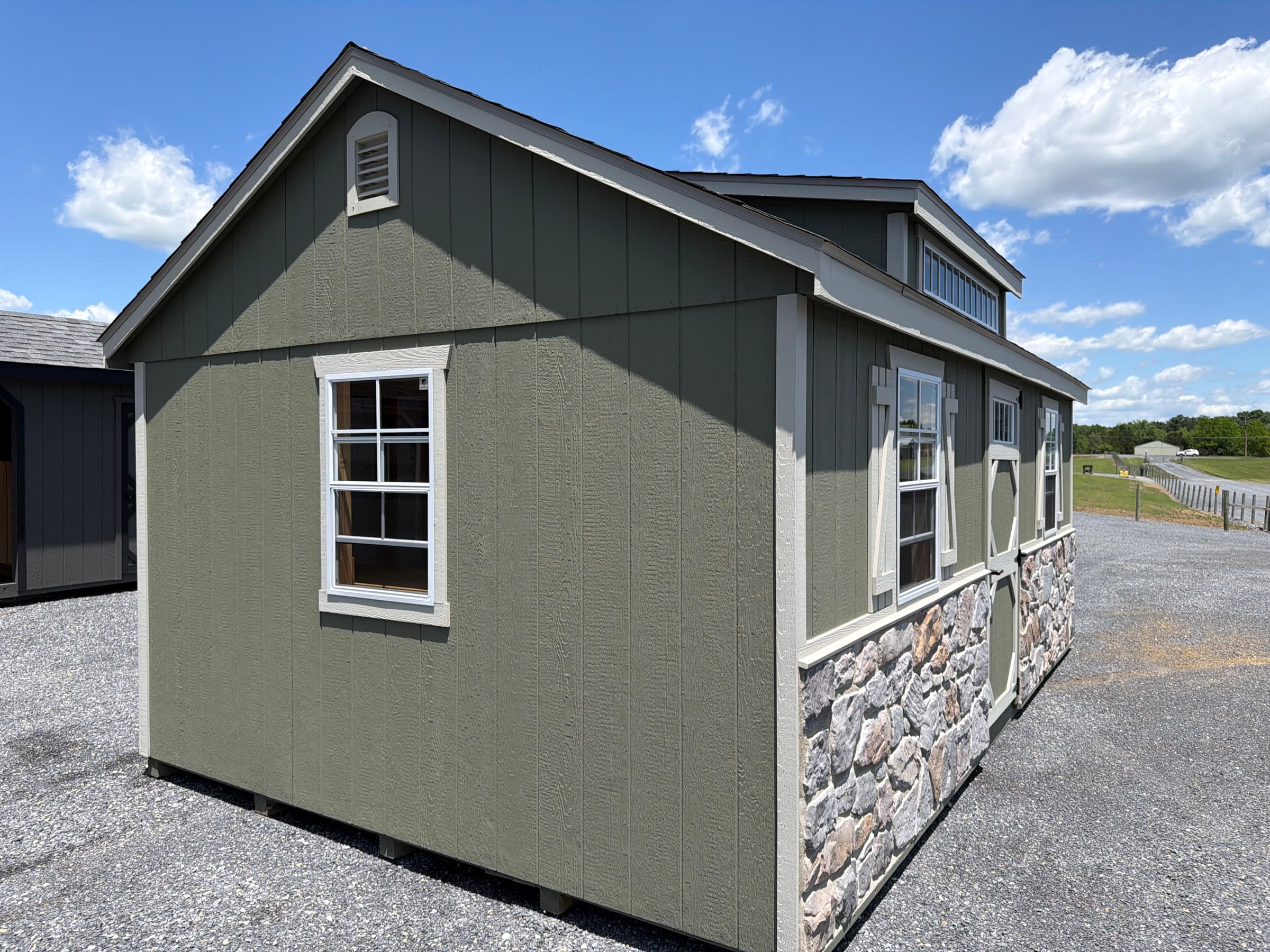 12x20 A-Frame Shed — photo 3