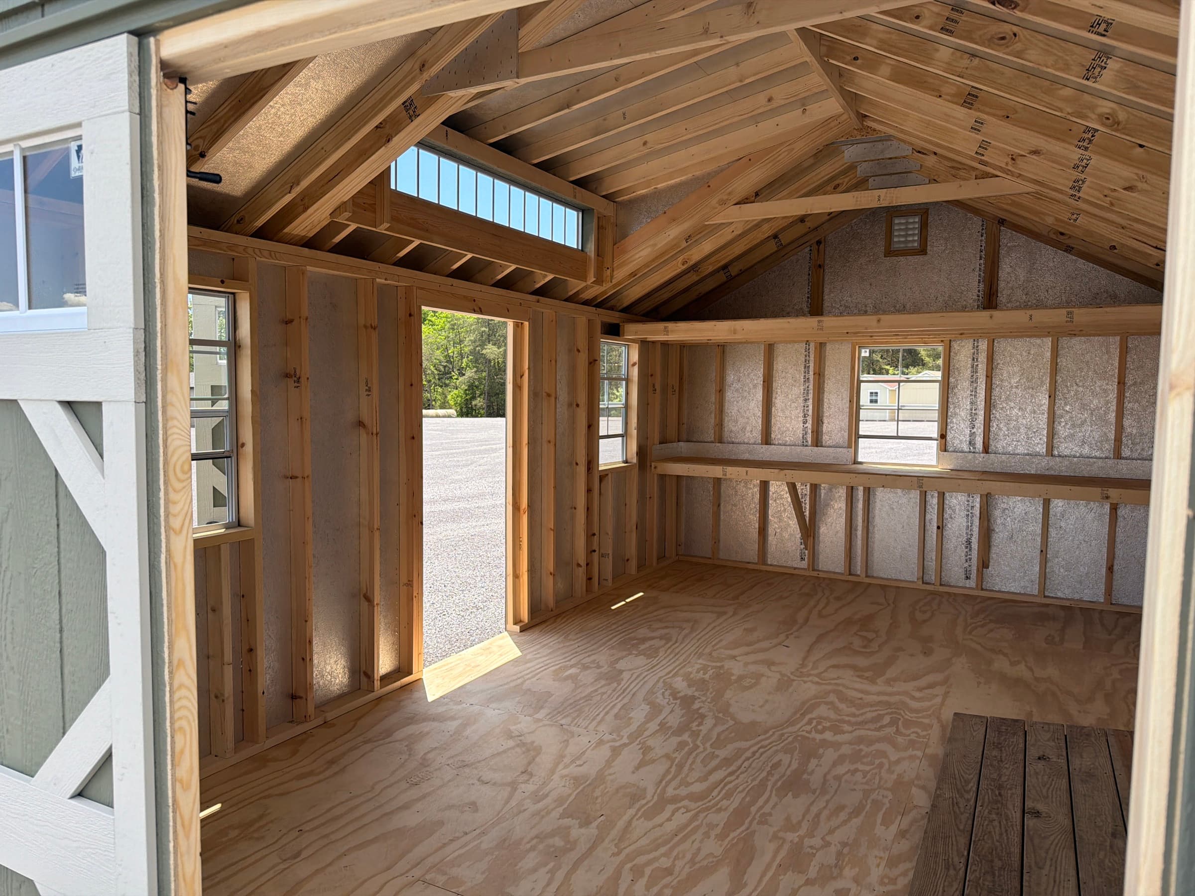12x20 A-Frame Shed — photo 4