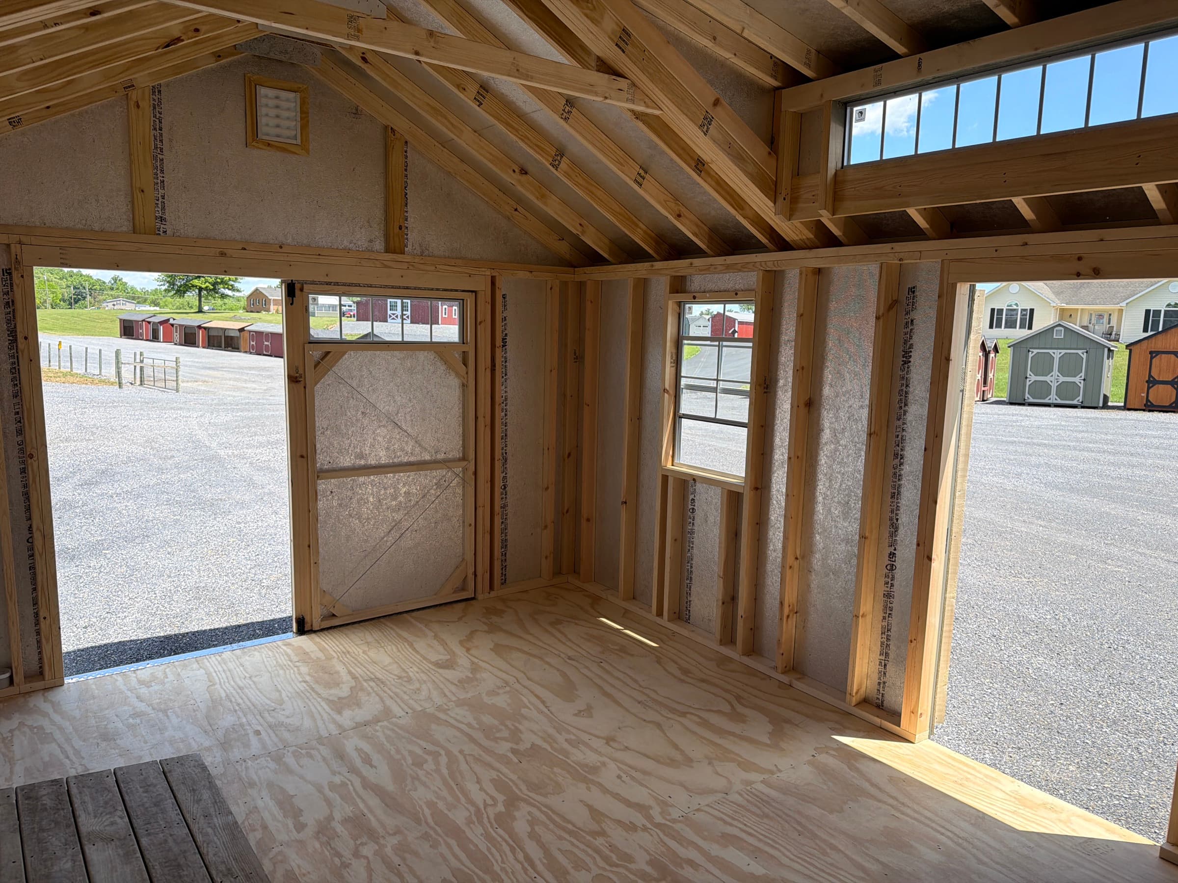 12x20 A-Frame Shed — photo 5
