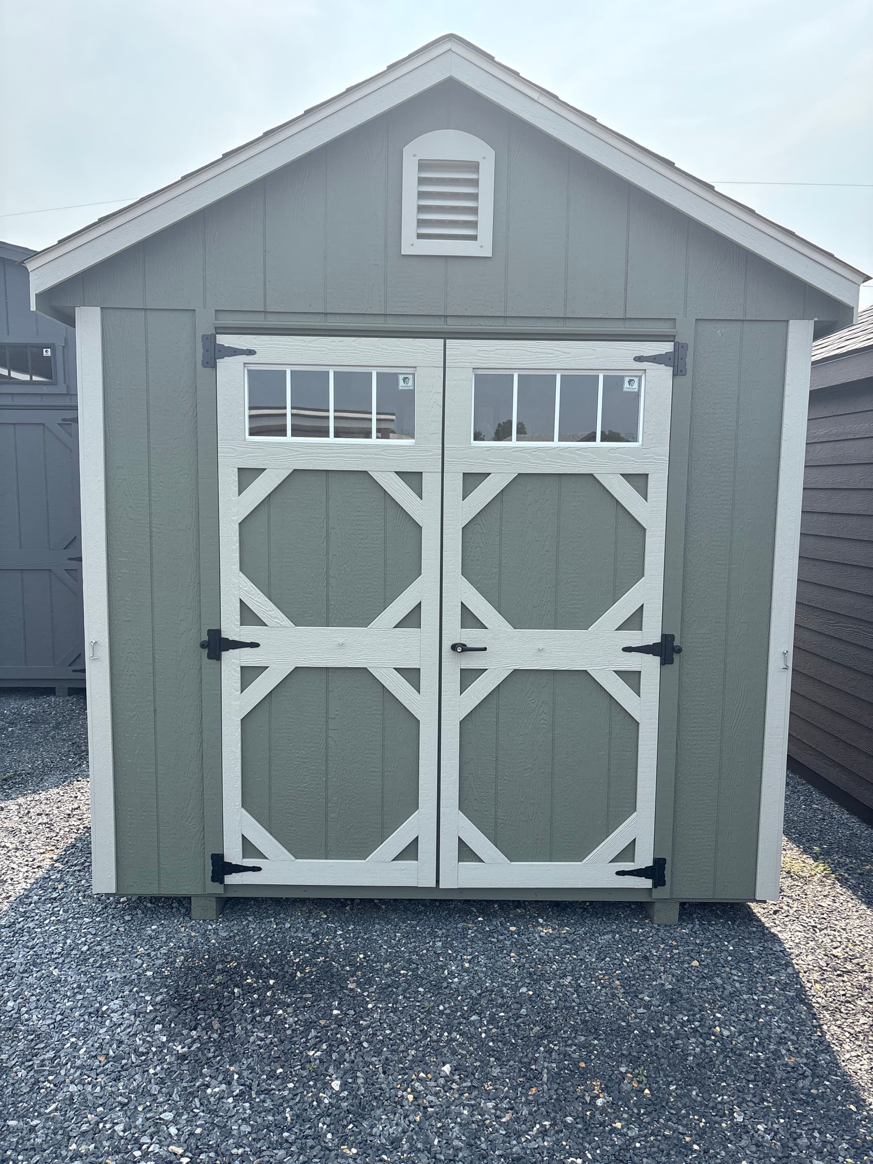 8x10 A-Frame Shed — photo 1
