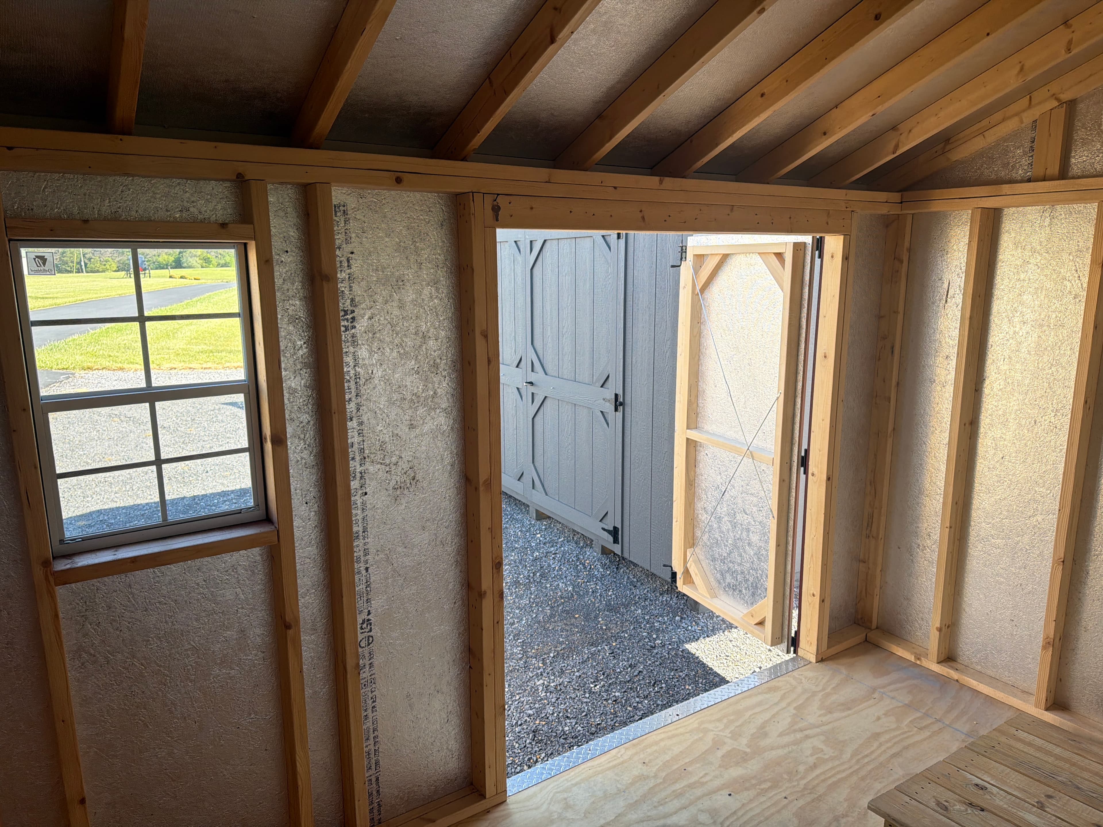 8x12 A-Frame Shed — photo 4