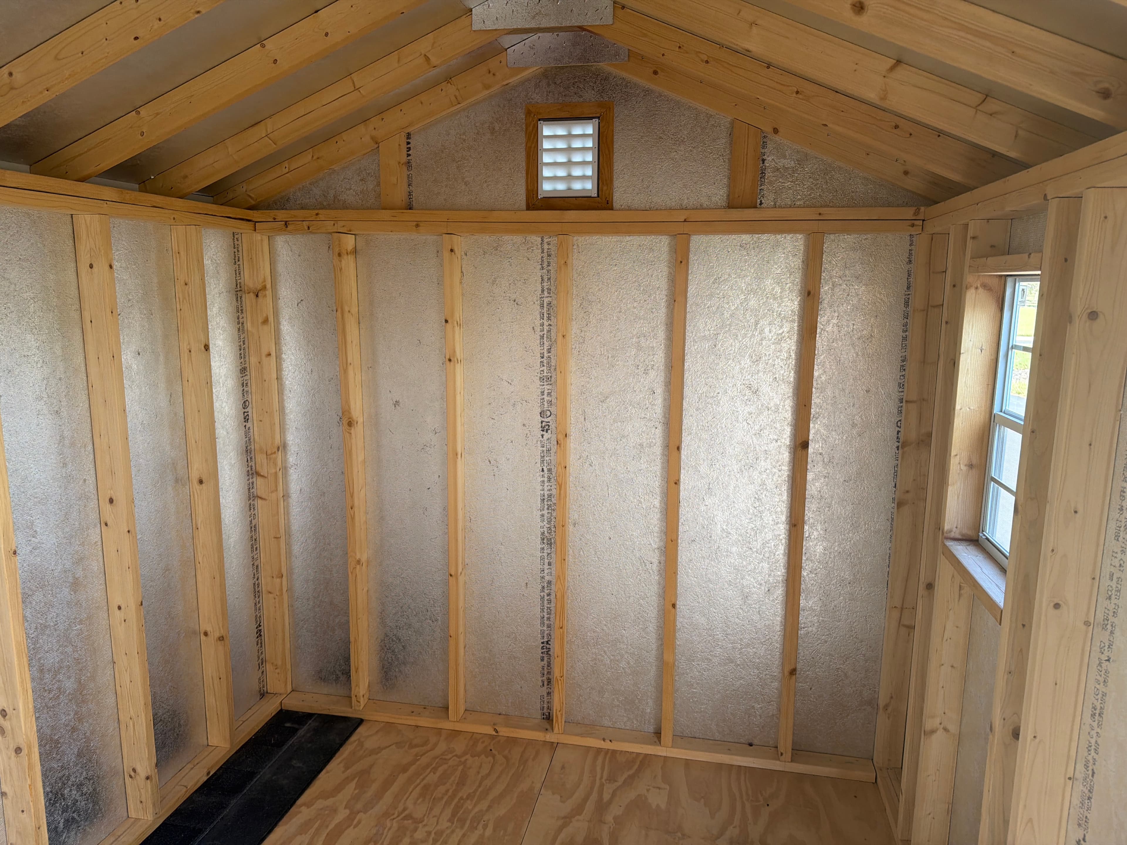 8x12 A-Frame Shed — photo 5