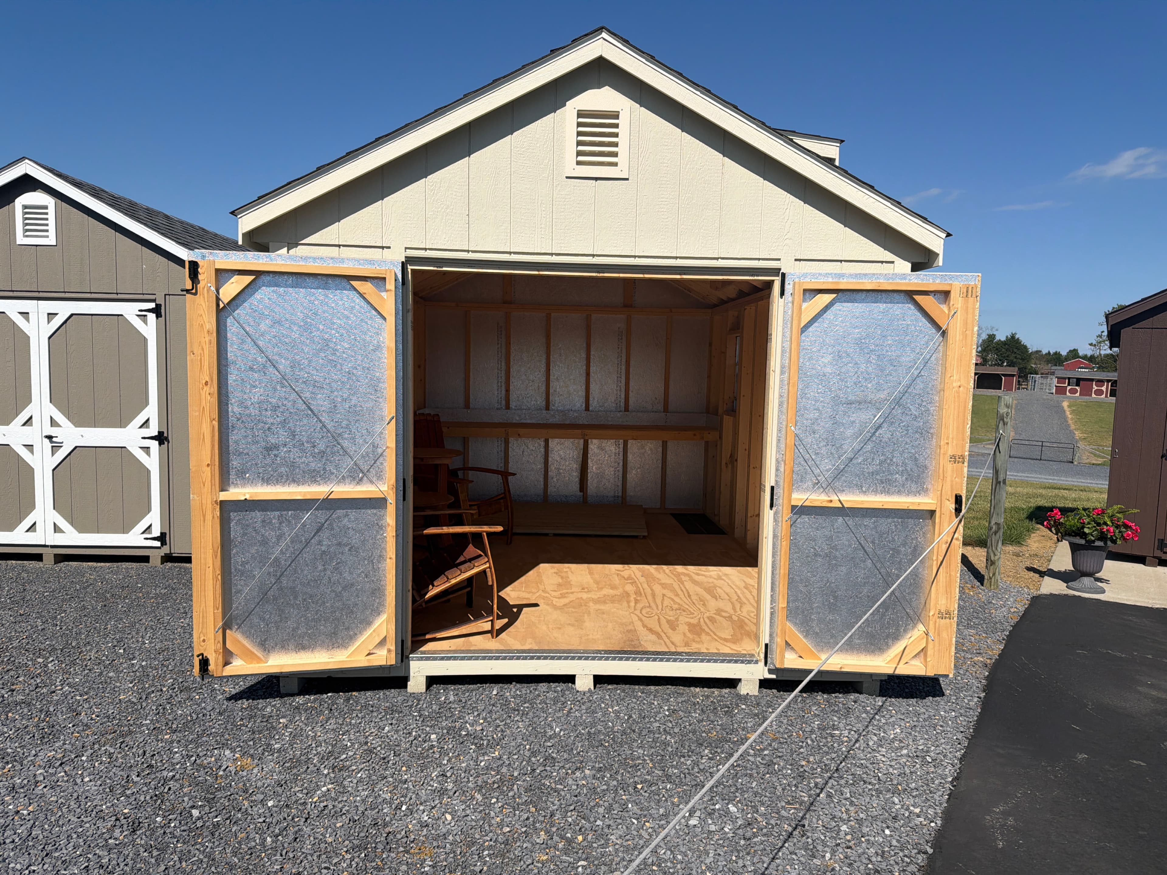 10x14 A-Frame Shed — photo 2