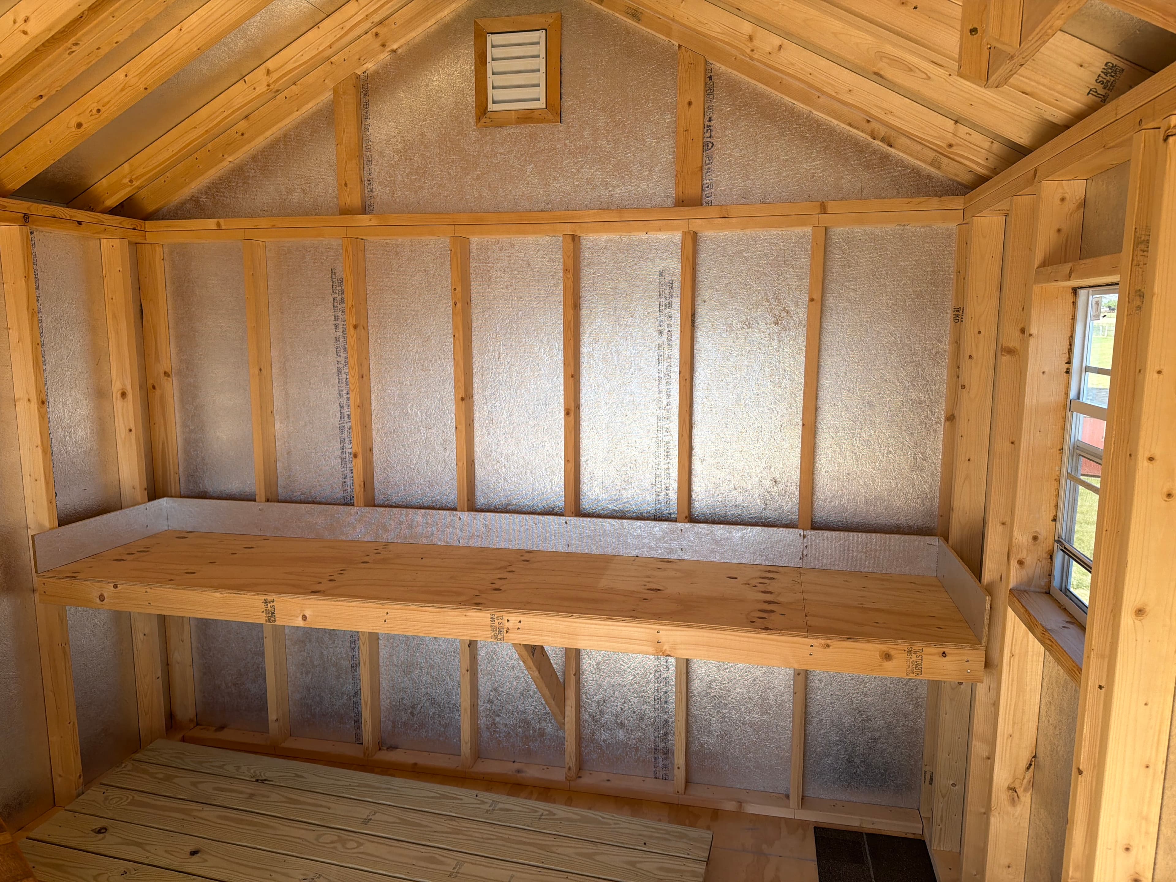 10x14 A-Frame Shed — photo 4