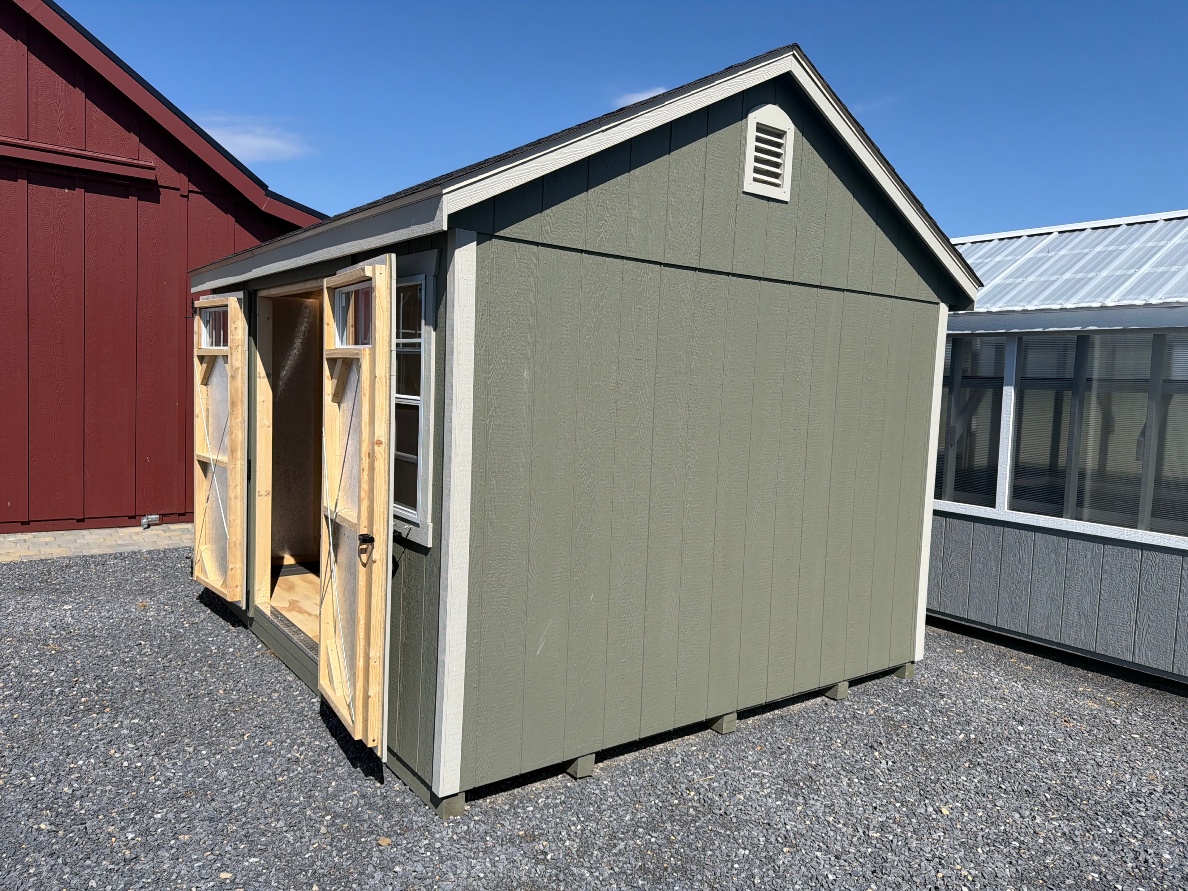 10x12 A-Frame Shed — photo 3