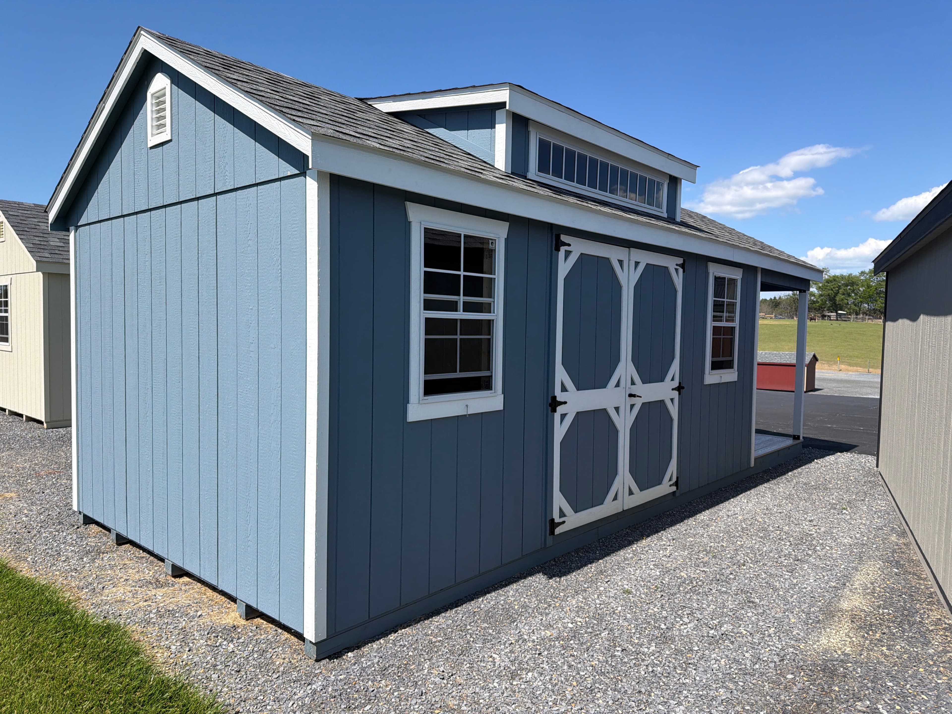 10x24 A-Frame Shed — photo 3
