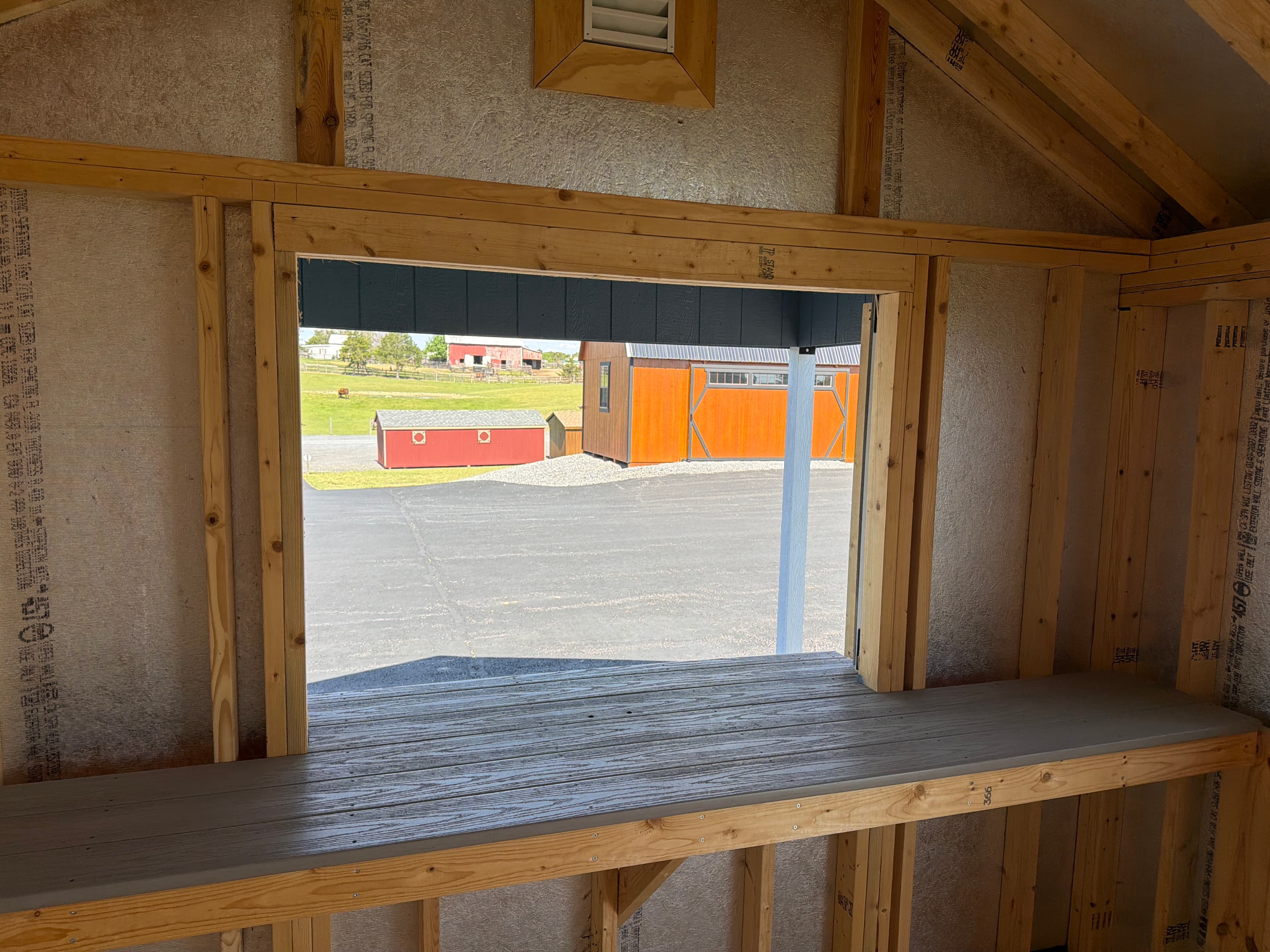 10x24 A-Frame Shed — photo 5