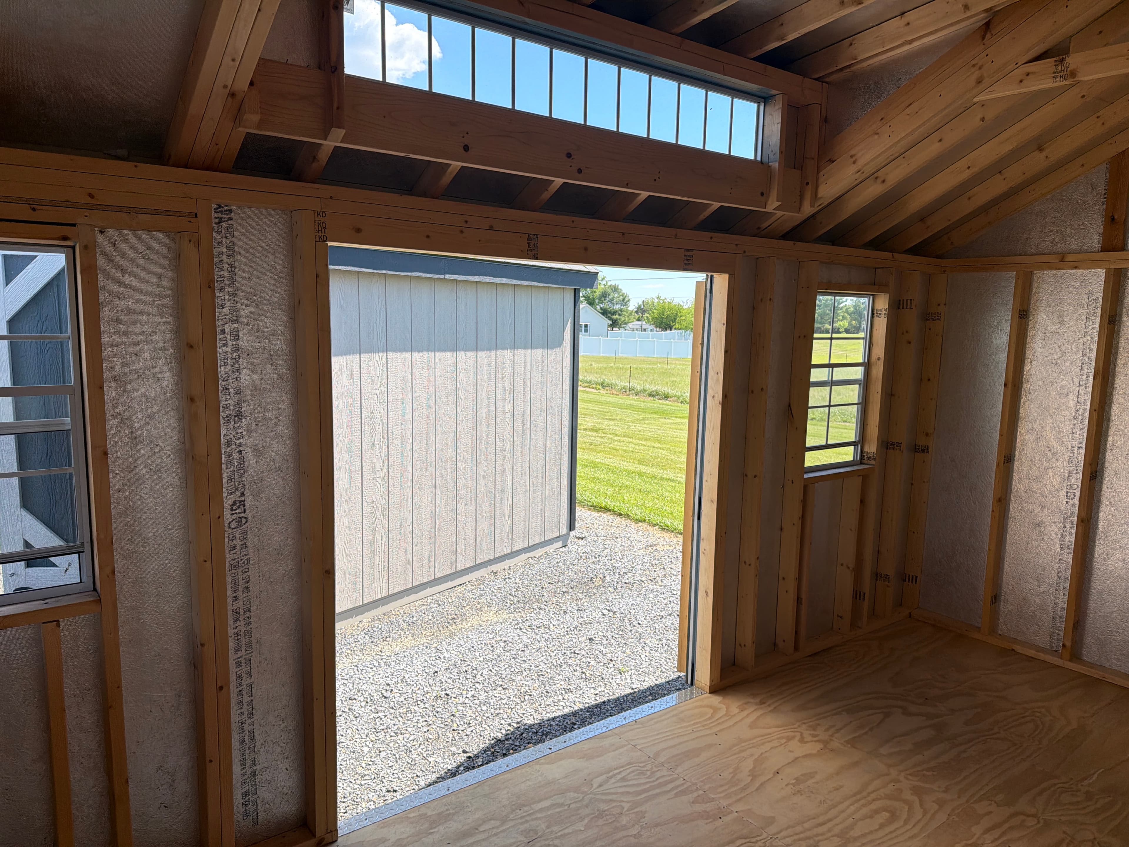 10x24 A-Frame Shed — photo 6