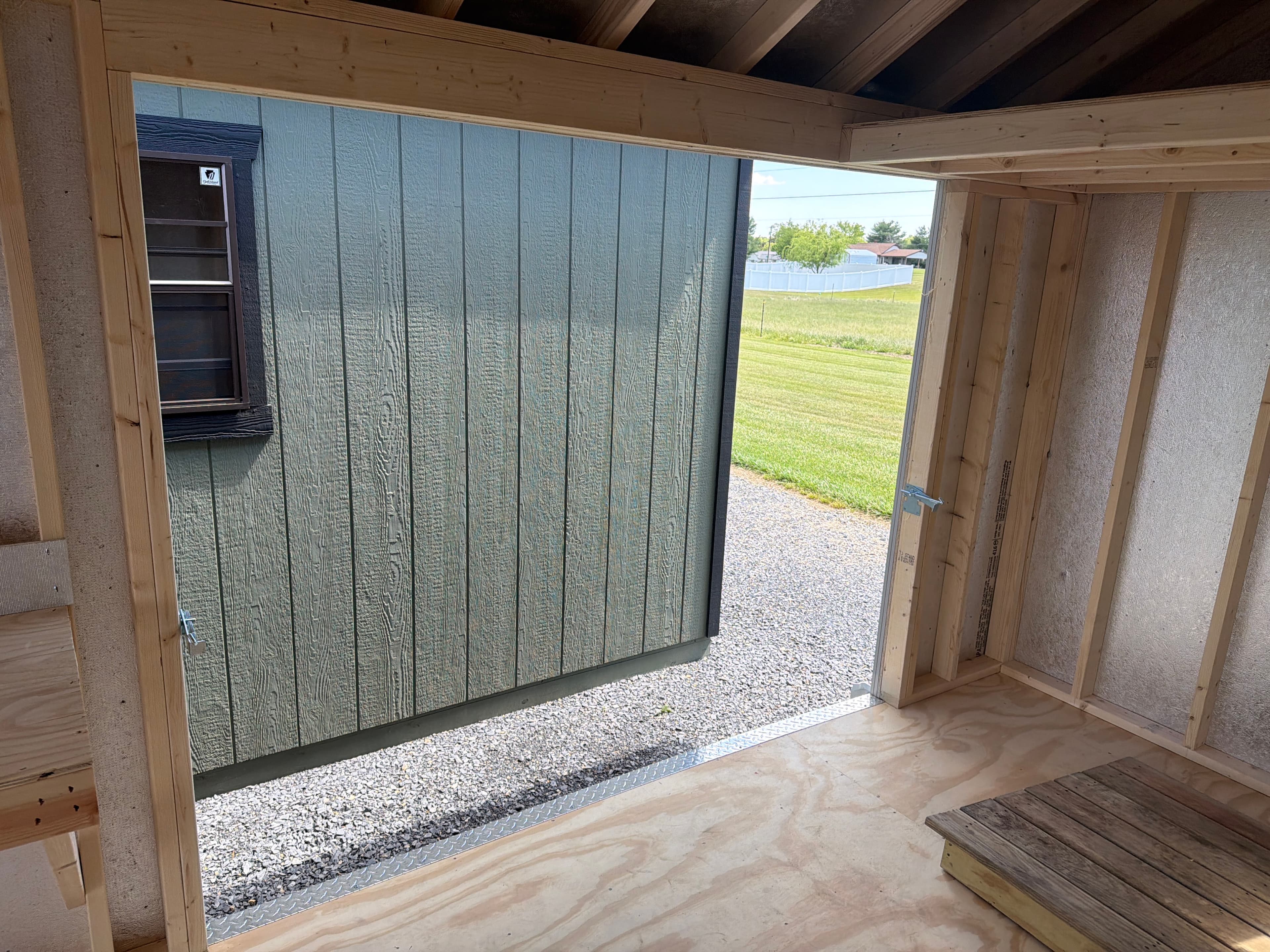 12x20 A-Frame Shed — photo 5