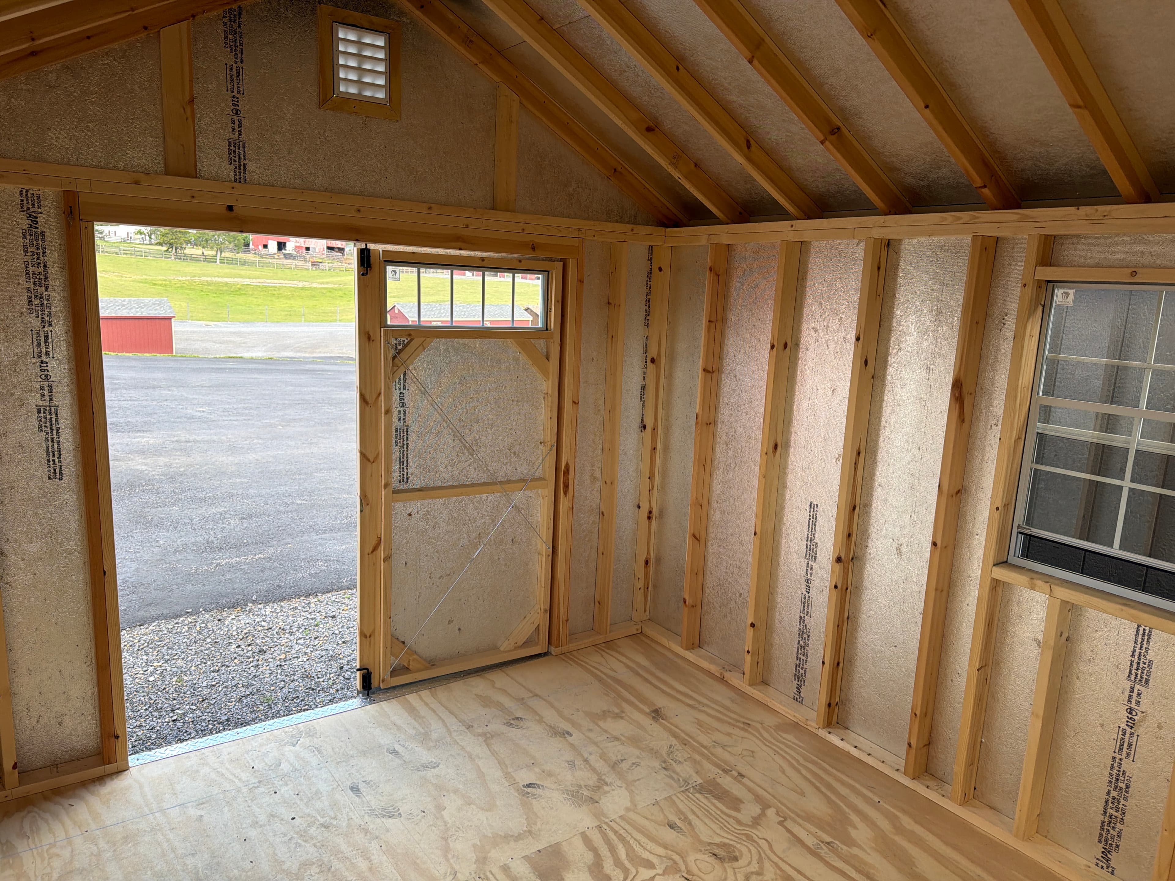 10x14 A-Frame Shed — photo 5