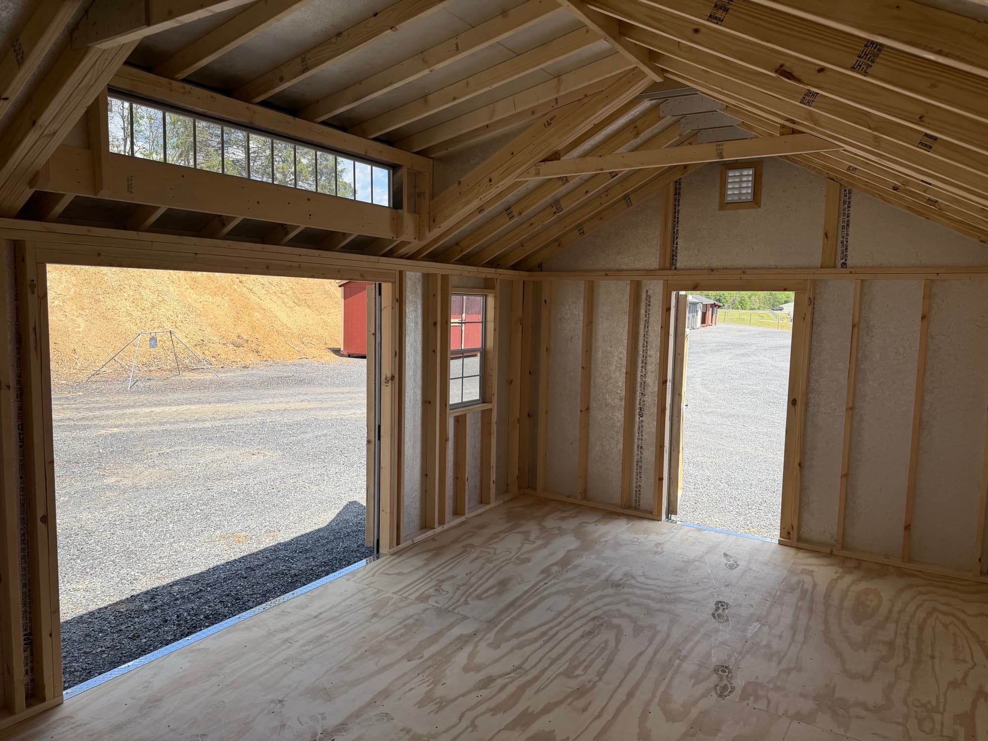 12x20 A-Frame Shed — photo 4