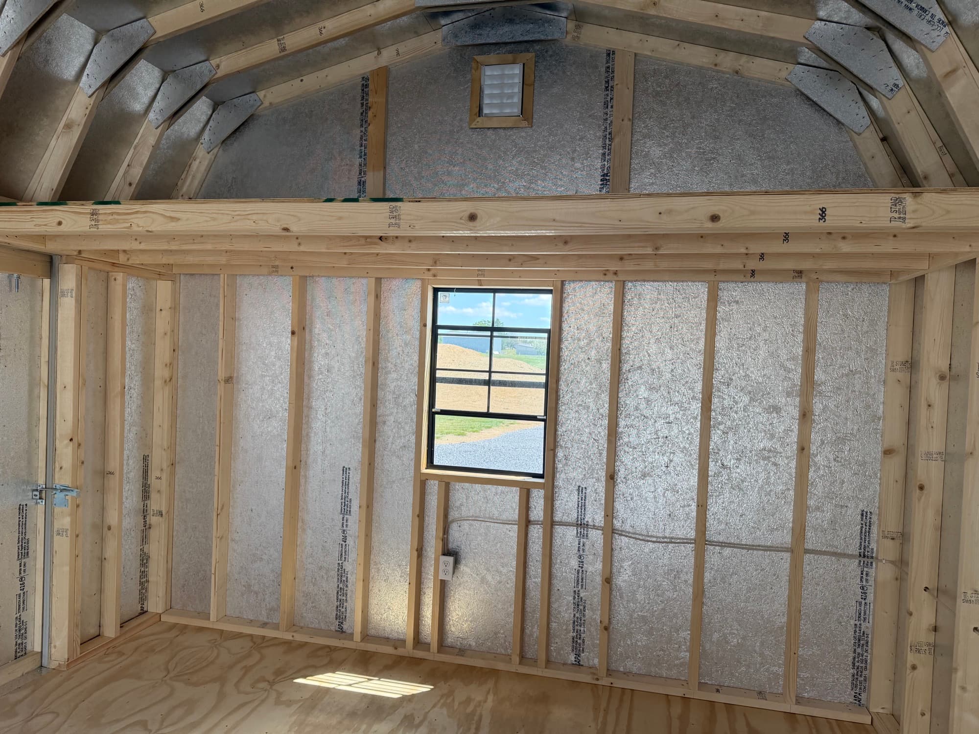 12x20 Barn Style Shed — photo 5