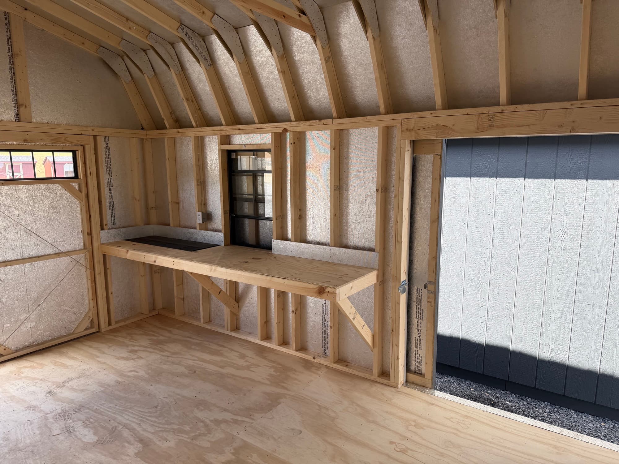12x20 Barn Style Shed — photo 9