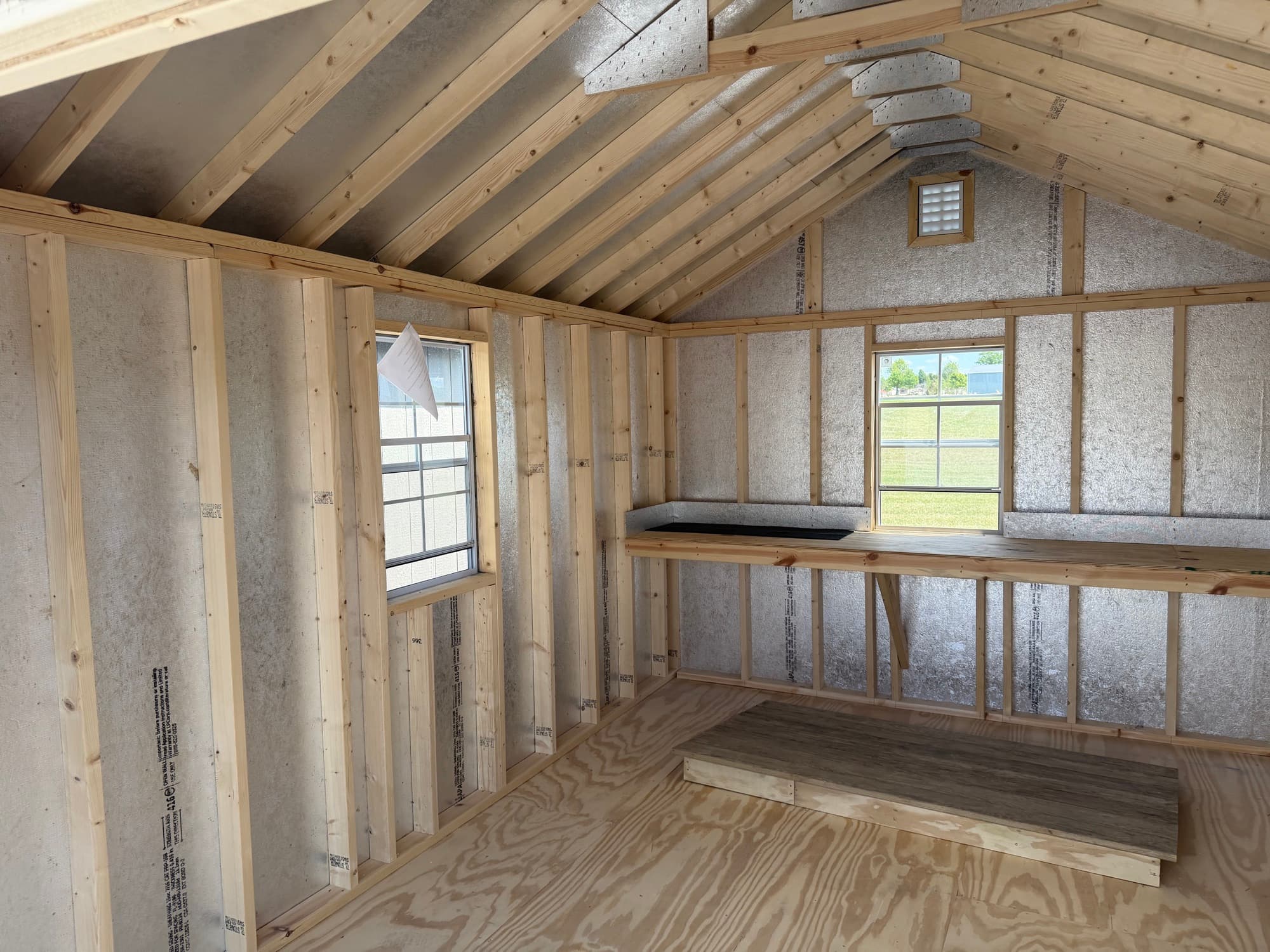 10x14 A-Frame Shed — photo 3
