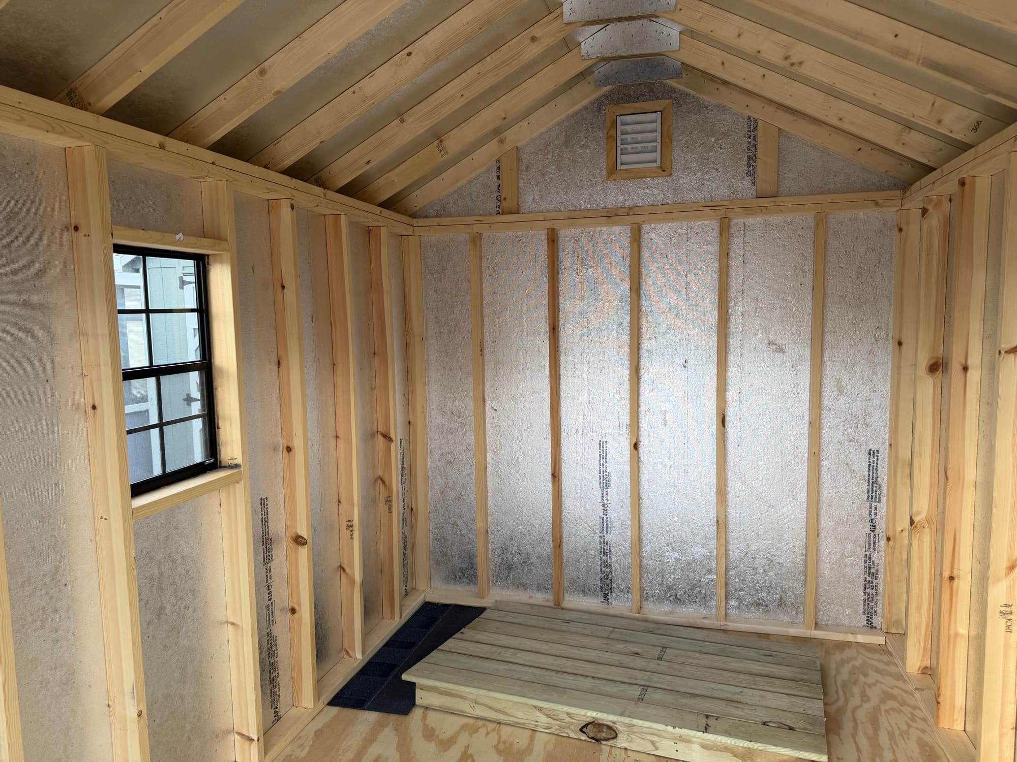 8x12 A-Frame Shed — photo 4